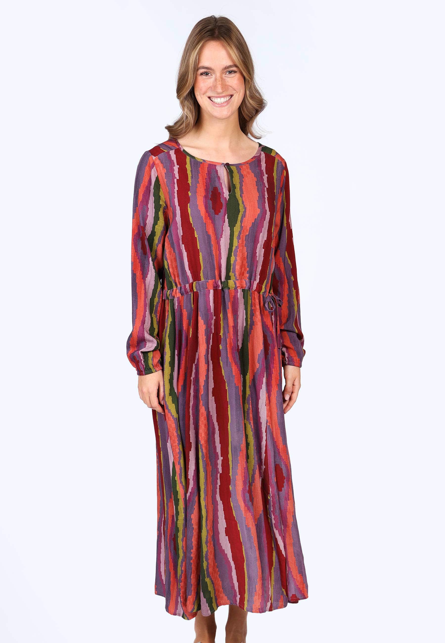 Lykka du Nord Sommerkleid Taleah Taillenraffung