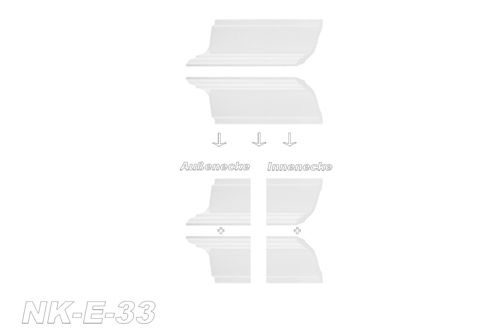 marbet design Stuckleiste E-33, Innen- & günstig online kaufen