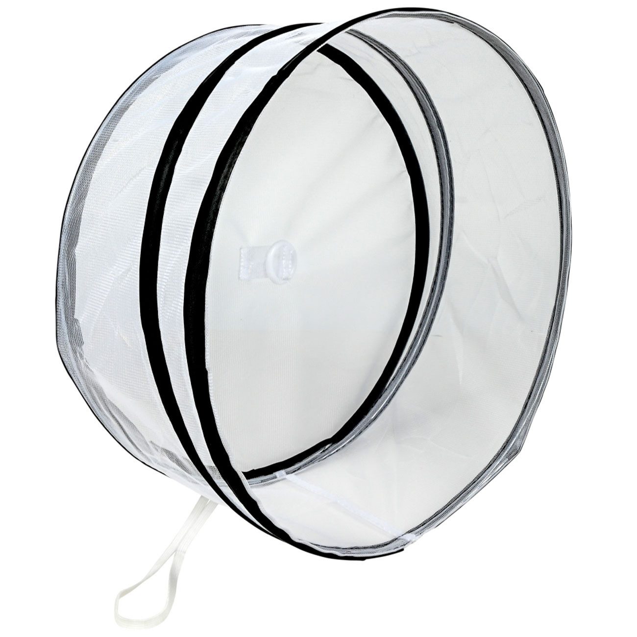 BENSON OUTDOOR Schutzhaube Faltbare Insekten-Abdeckhaube rund Ø37cm – Schutz für Kuchen & Obst,(2-tlg., 1er-Set & 2er-Set) rund, platzsparend zusammenfaltbar, Ø – Bild 4 von 4
