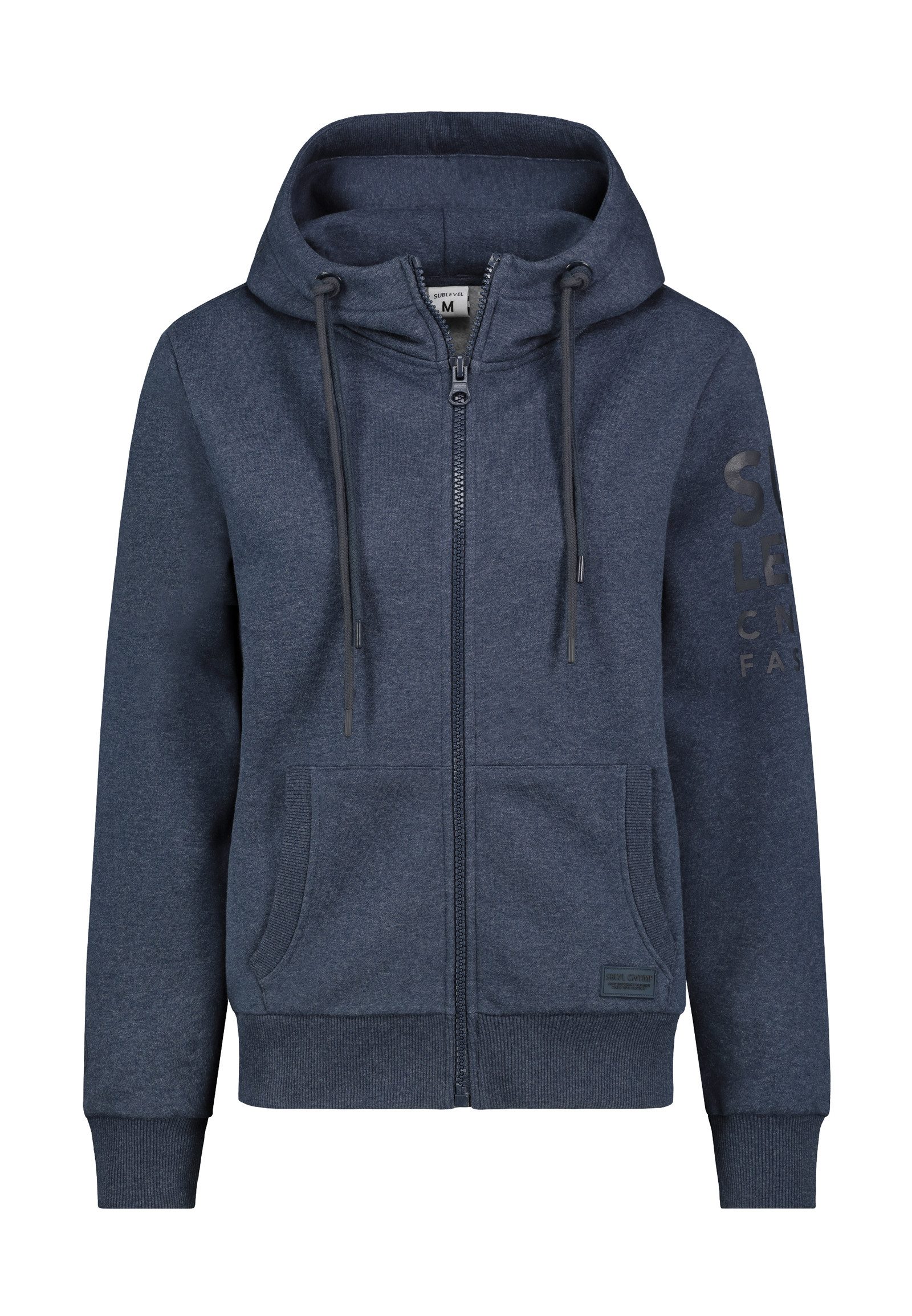 SUBLEVEL Kapuzensweatjacke Damen Jacke mit Prints günstig online kaufen