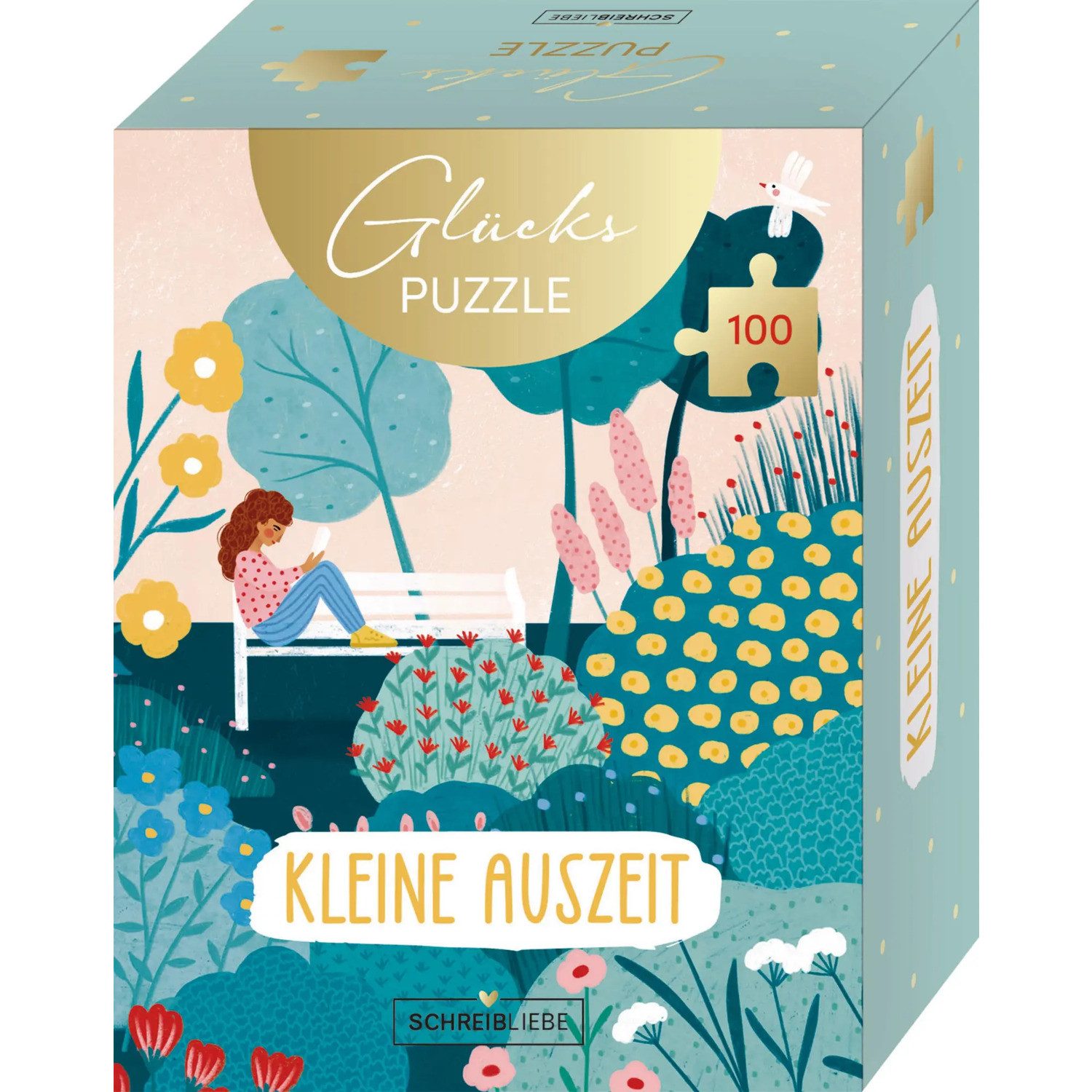 Korsch Verlag Puzzle Glückspuzzle-Kleine Auszeit, 100 Puzzleteile
