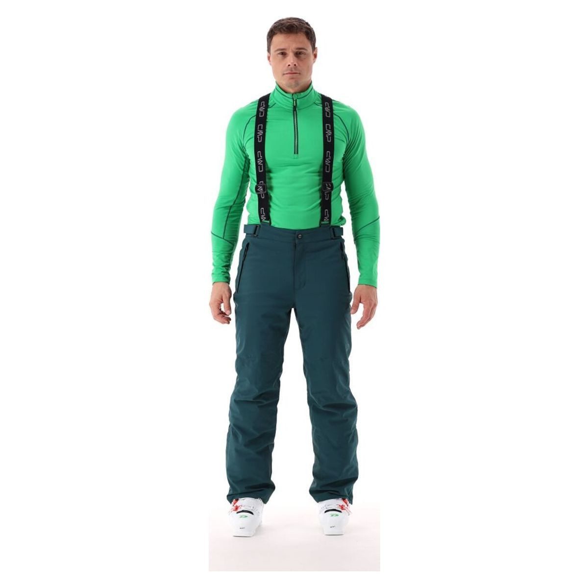 CMP Skihose MAN Ski Salopette Wasserdichte, winddichte und gepolsterte Skihose mit 4-Wege-Stretch