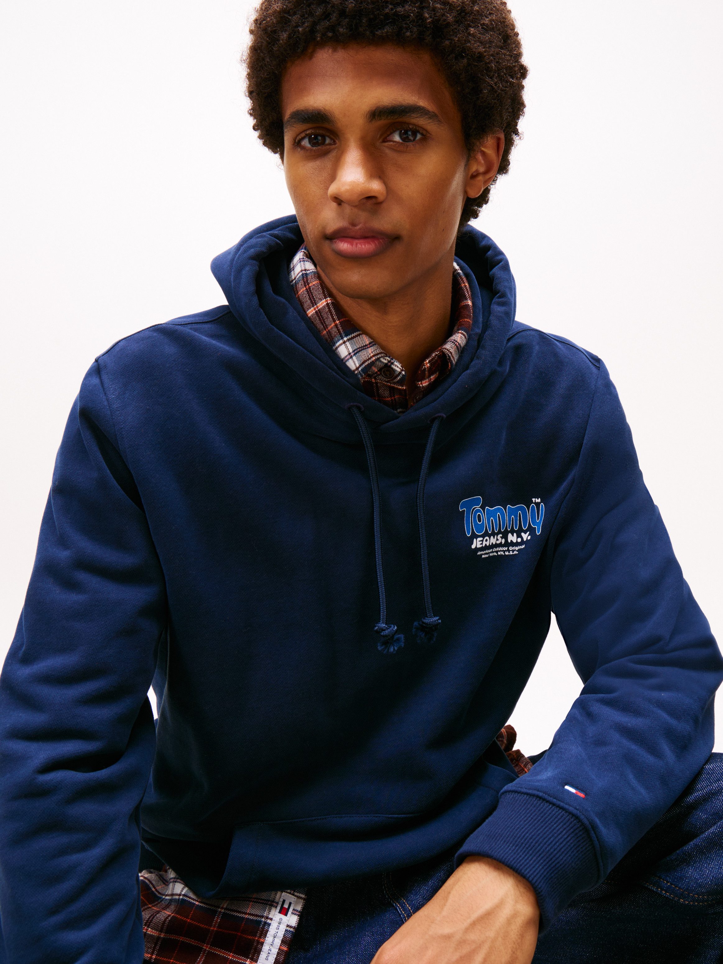 Tommy Jeans Kapuzensweatshirt FONT PLAY HOODIE Regular fit mit Kapuze günstig online kaufen