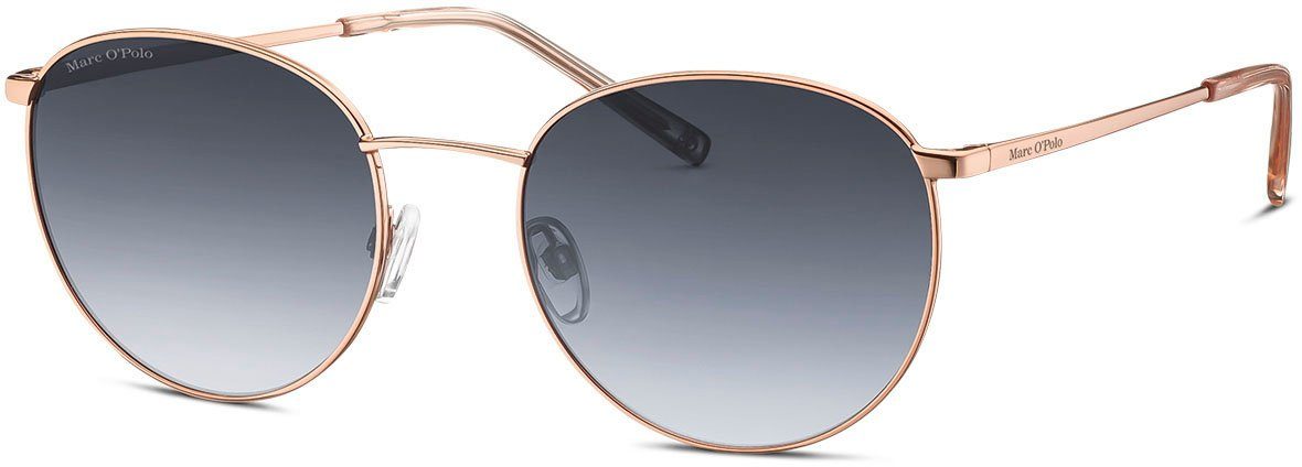 O'Polo Sonnenbrille rosegoldfarben-grau Panto-Form 505101 Modell Marc