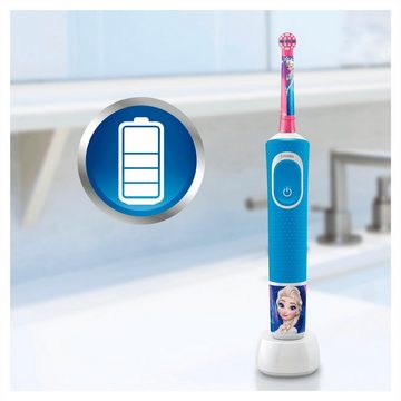 Oral-B Elektrische Kinderzahnbürste Frozen Elektrische, Aufsteckbürsten: 1 St., für Kinder ab 3 Jahren