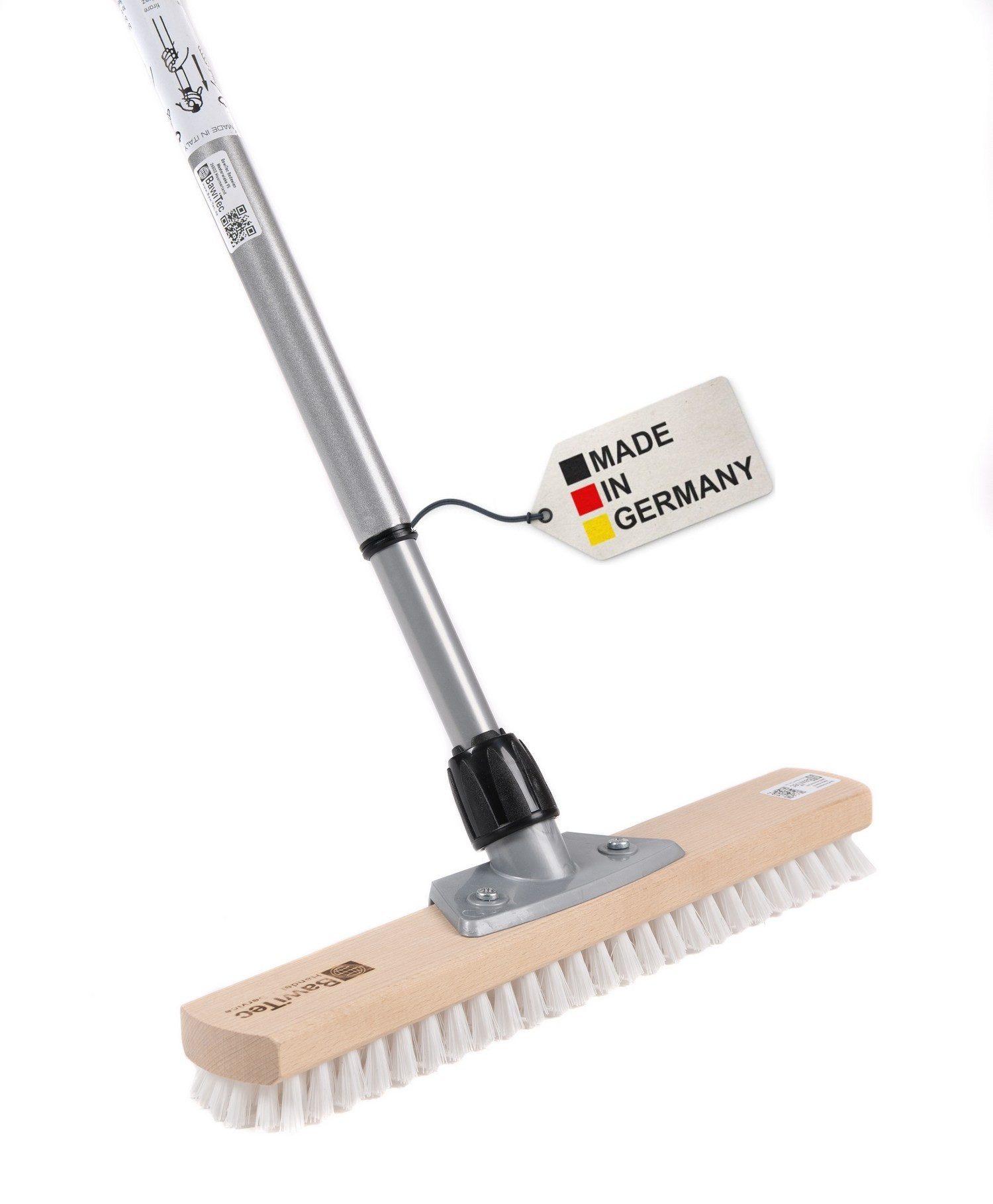Reinigungsbürste Schrubber 40cm Großraumschrubber mit Teleskopstiel Stiel verstellbar