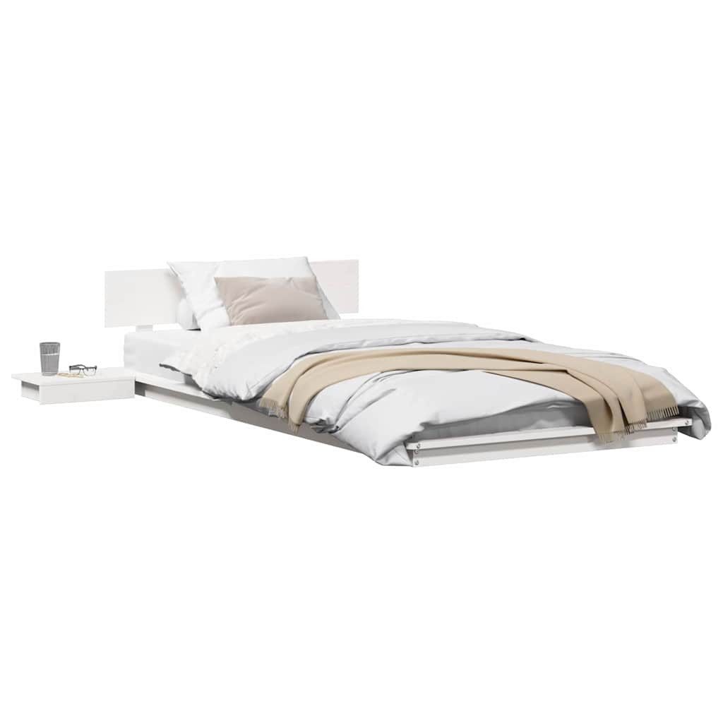 vidaXL Bett Bettgestell Braun 75 x günstig online kaufen