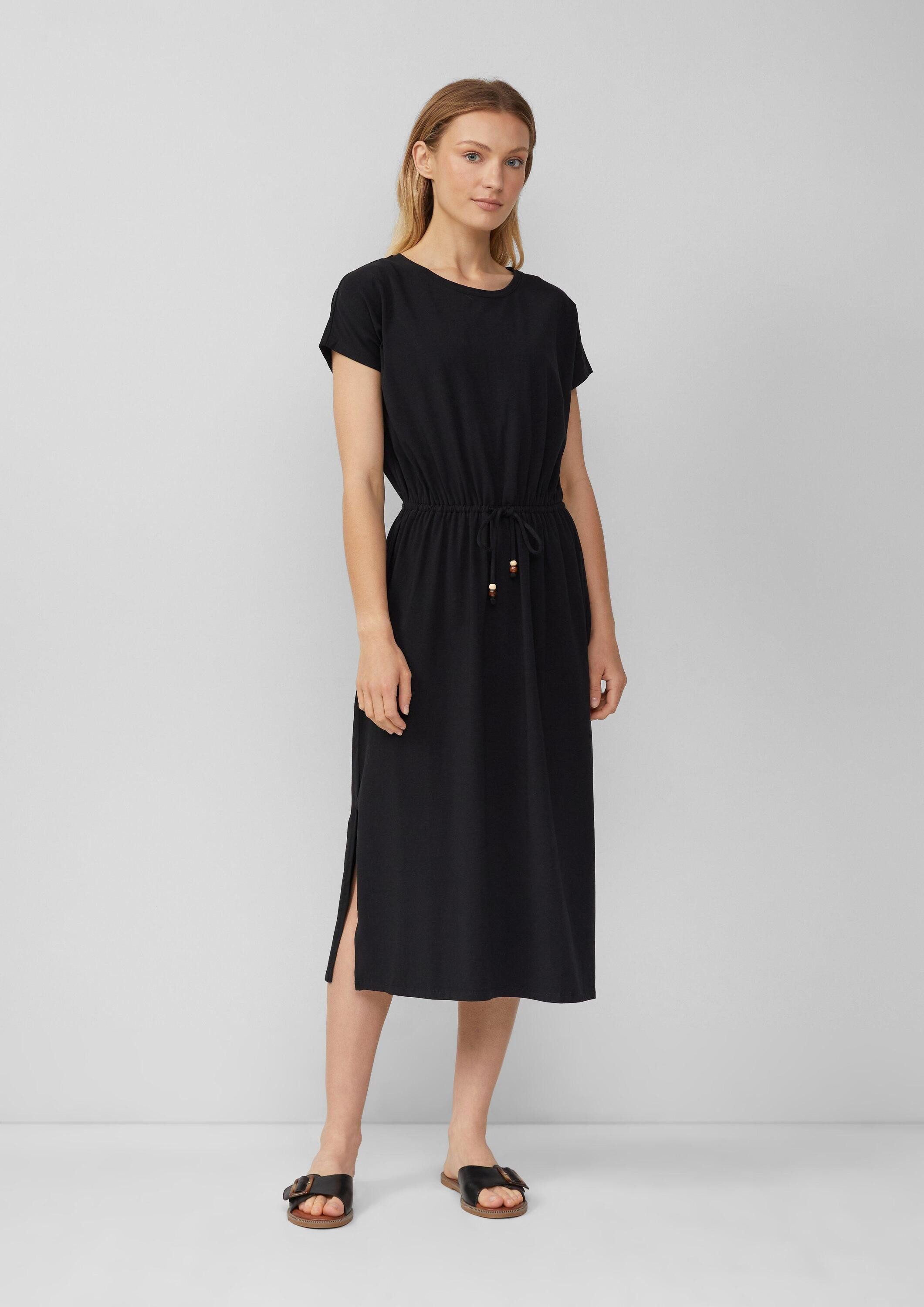 s.Oliver Midikleid Kleid Midikleid aus Baumwollstretch günstig online kaufen
