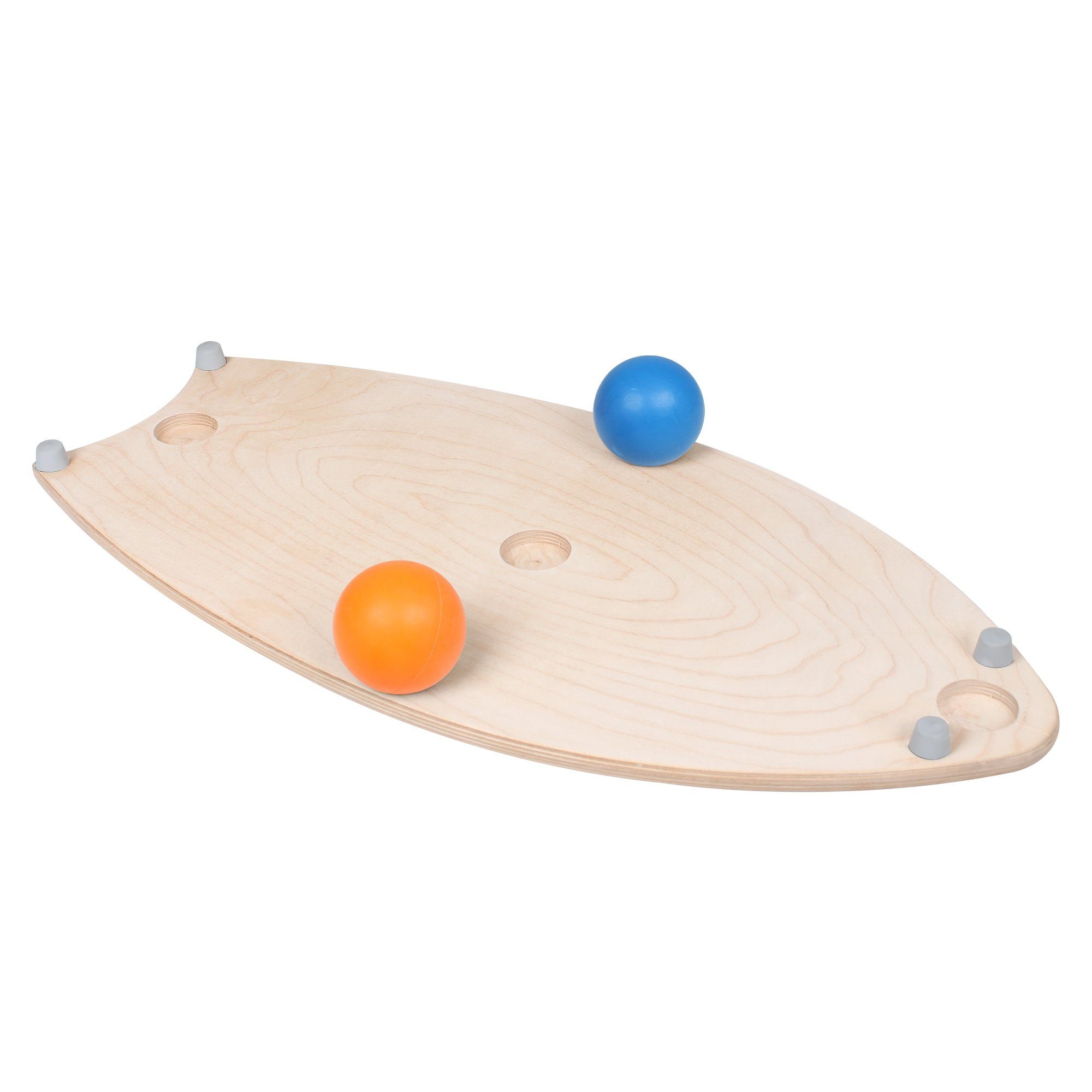 pedalo® Balanceboard Balance in Gleichgewichtstrainer, einem Board Balance Wippbrett, Triple Kreisel, Board