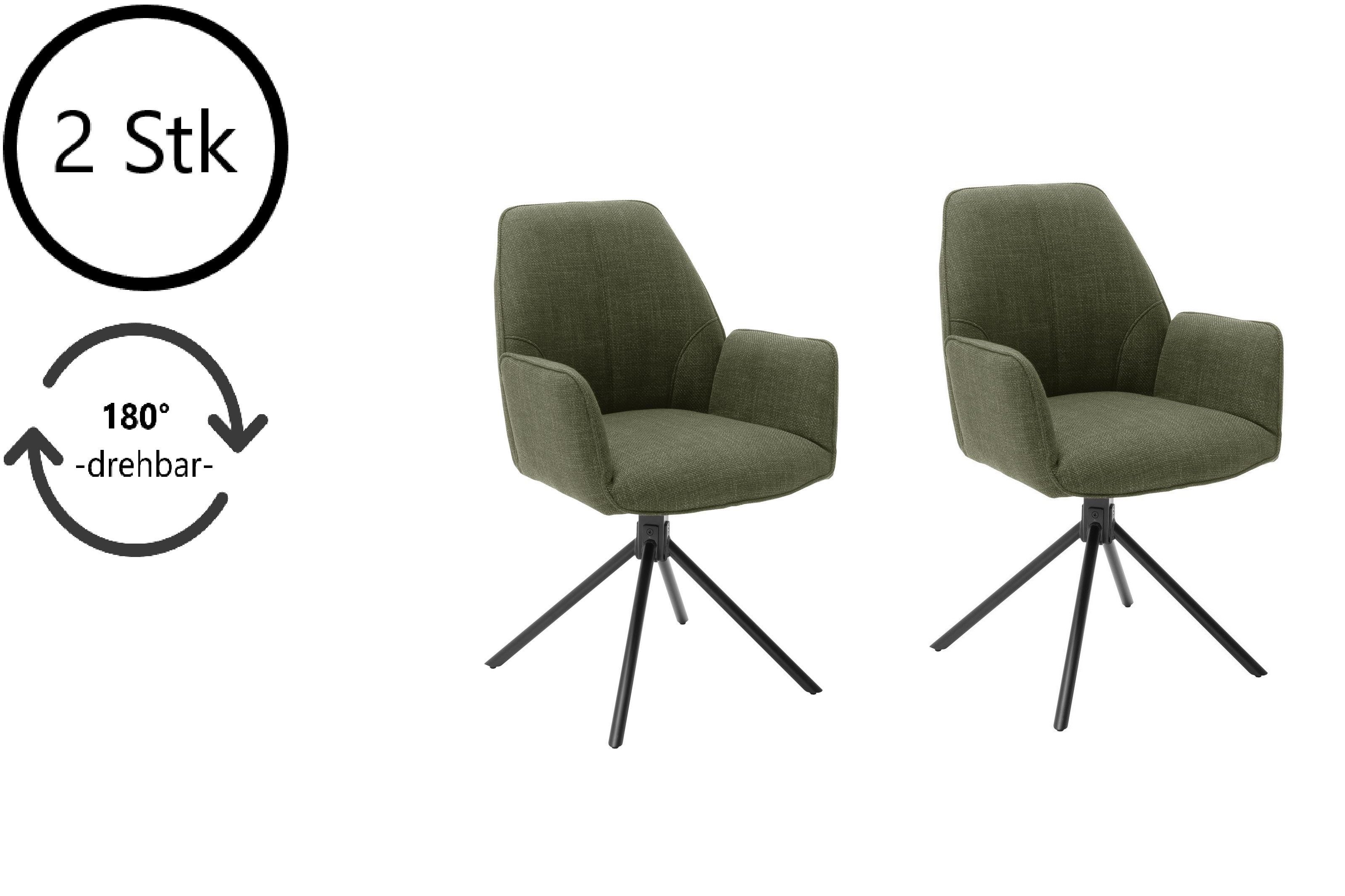 MCA furniture Esszimmerstuhl 59 x 88 x 63 cm (B/H/T) (2-er Set, 2 St)