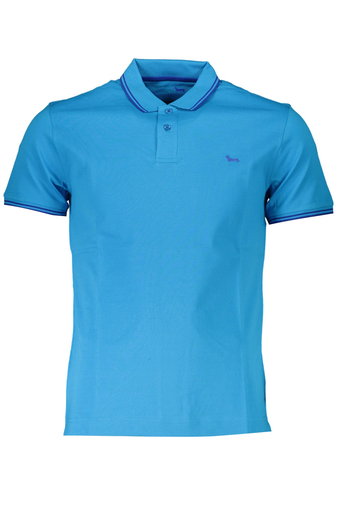 Harmont & Blaine Poloshirt Elegantes Herren Polo Blau - Schmal geschnitten mit