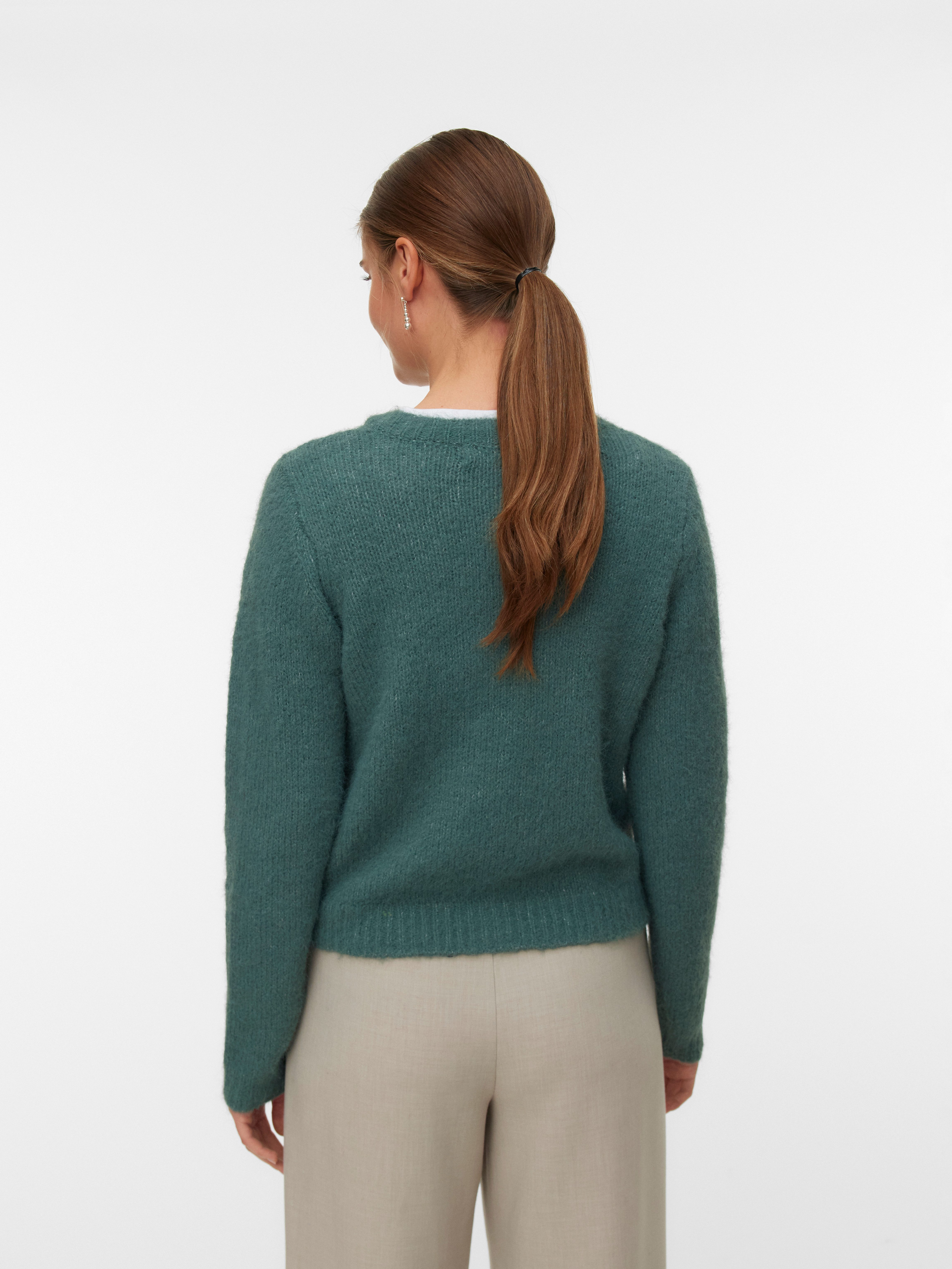 Vero Moda Strickjacke VMNOVAH LS O-NECK günstig online kaufen