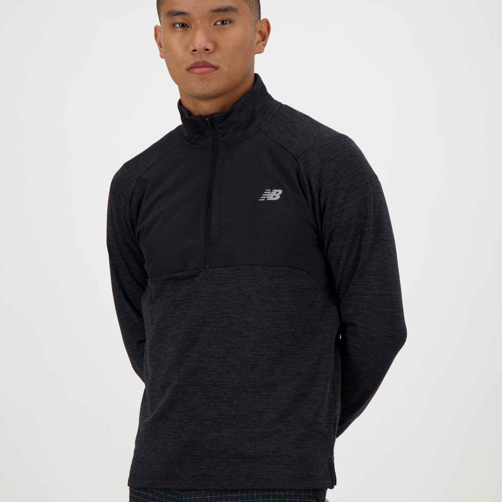 New Balance Laufshirt ATHLETICS HEAT GRID 1/2 ZIP (1-tlg) günstig online kaufen