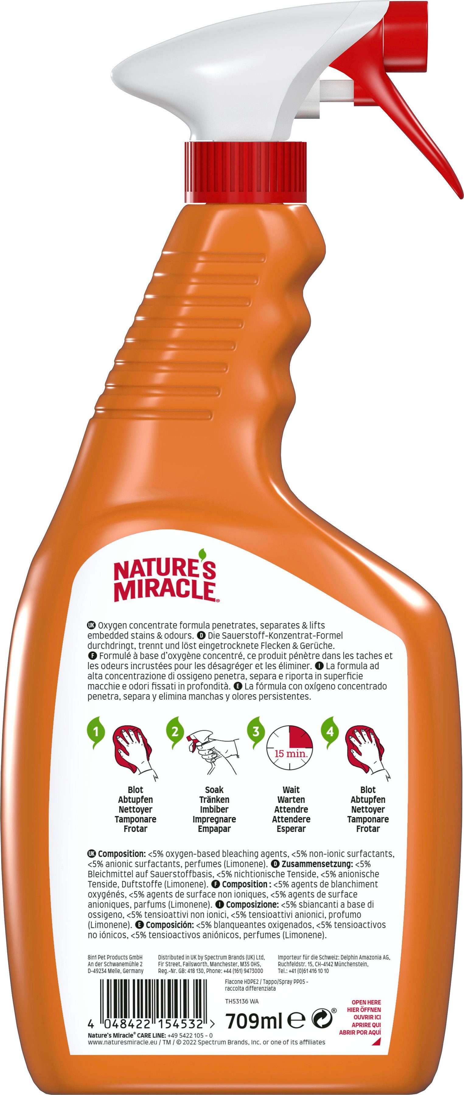 Nature's Miracle Oxy-Fleckenentferner (709 Fleckentferner Cat ml)