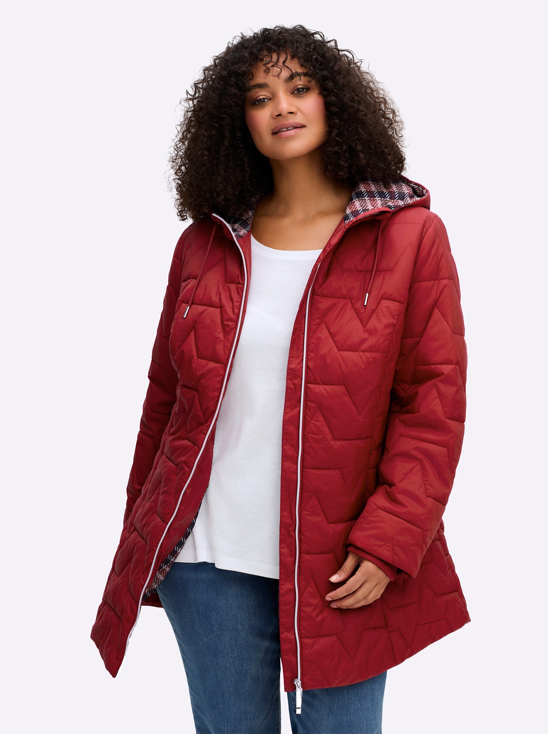 Sheego Allwetterjacke Steppjacke
