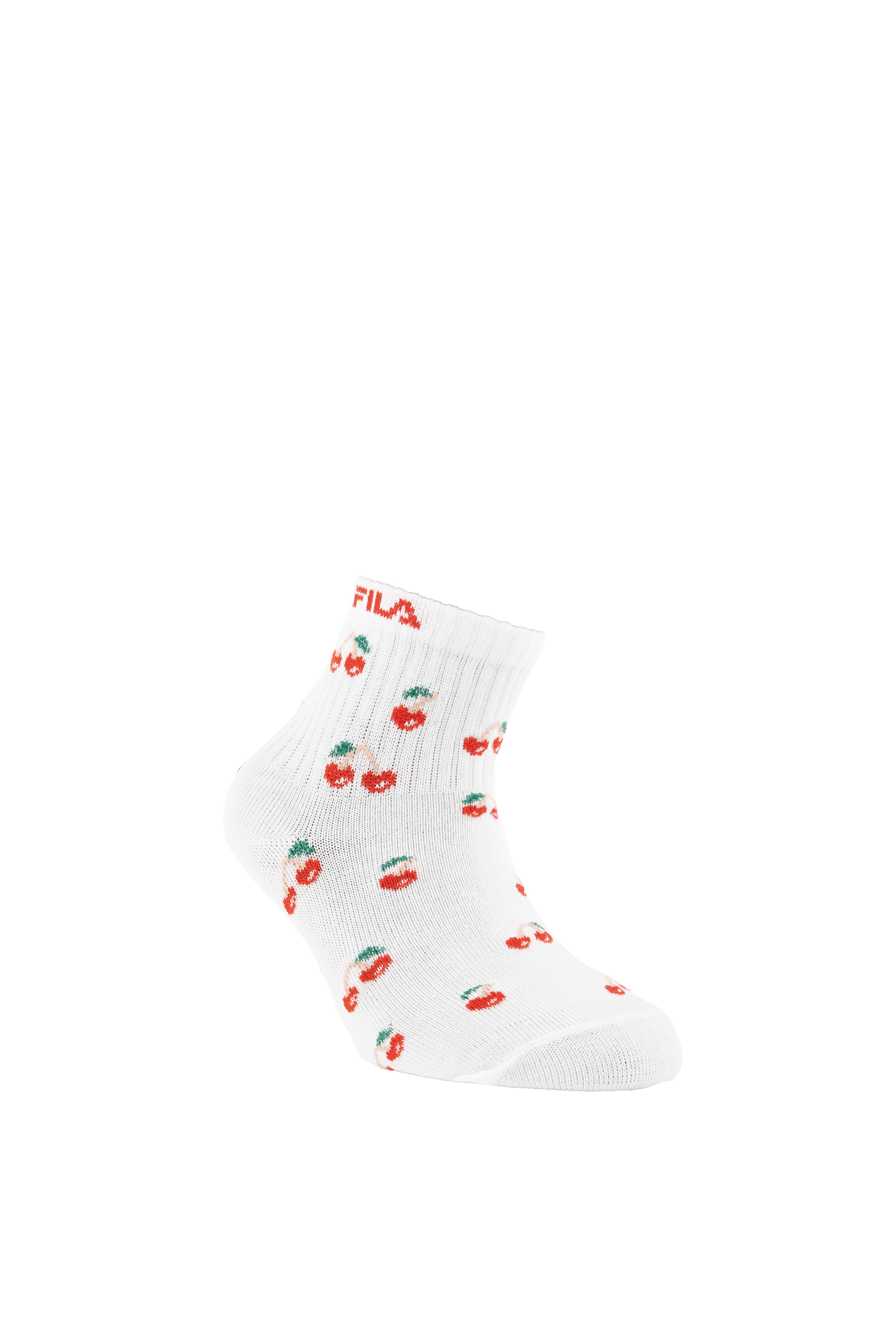 Fila Sneakersocken (6 Paar) Cotton-Mix, Cherry-Design