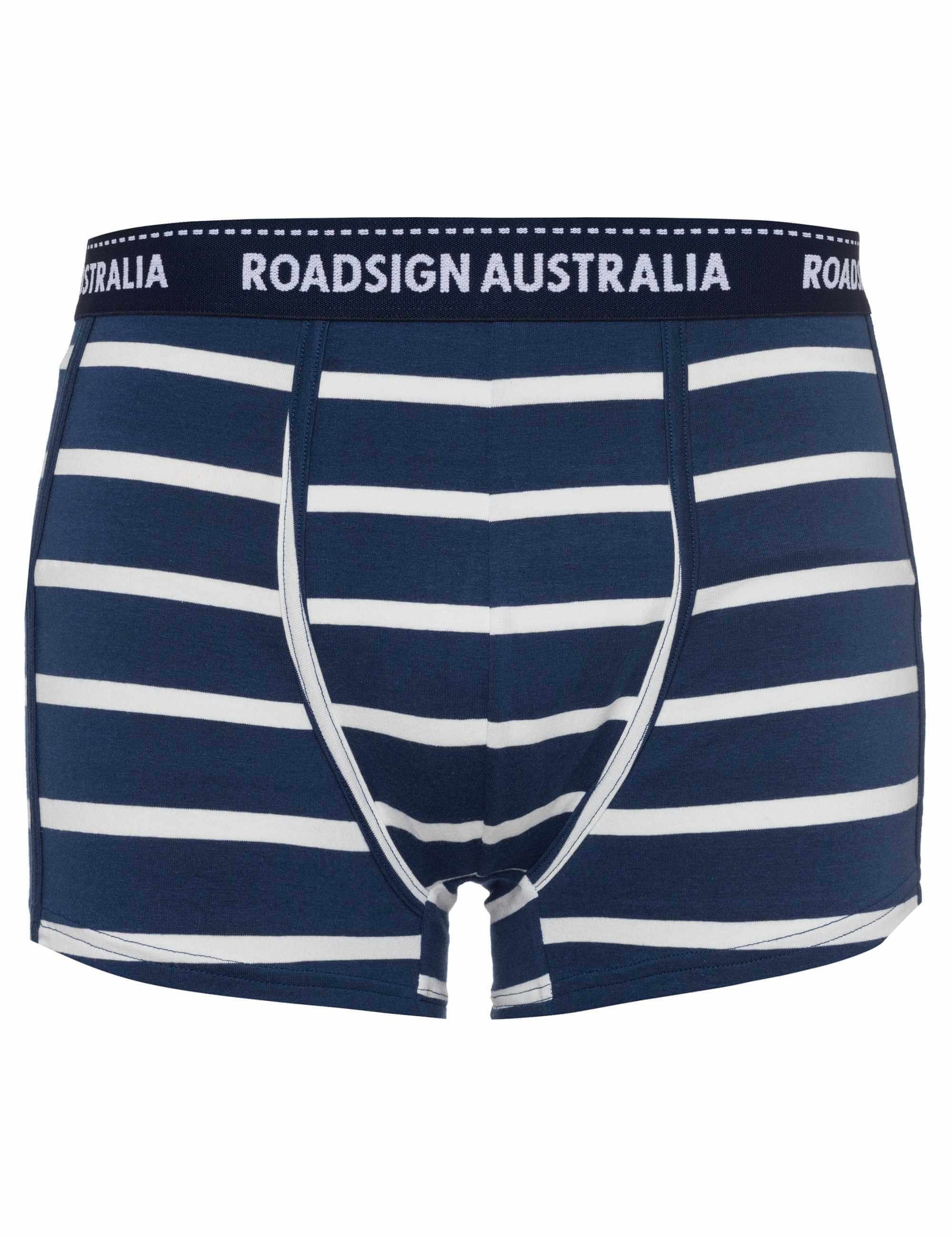 ROADSIGN australia Retro Boxer Harbor (1, 1-St., 1) mit Streifenmuster