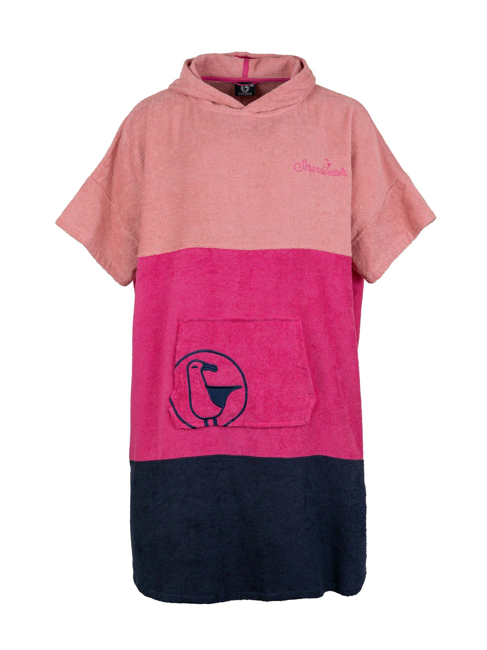 Schietwetter Kapuzenpullover Unisex Erw. Surfponcho "Große Robbe" (1-tlg) günstig online kaufen