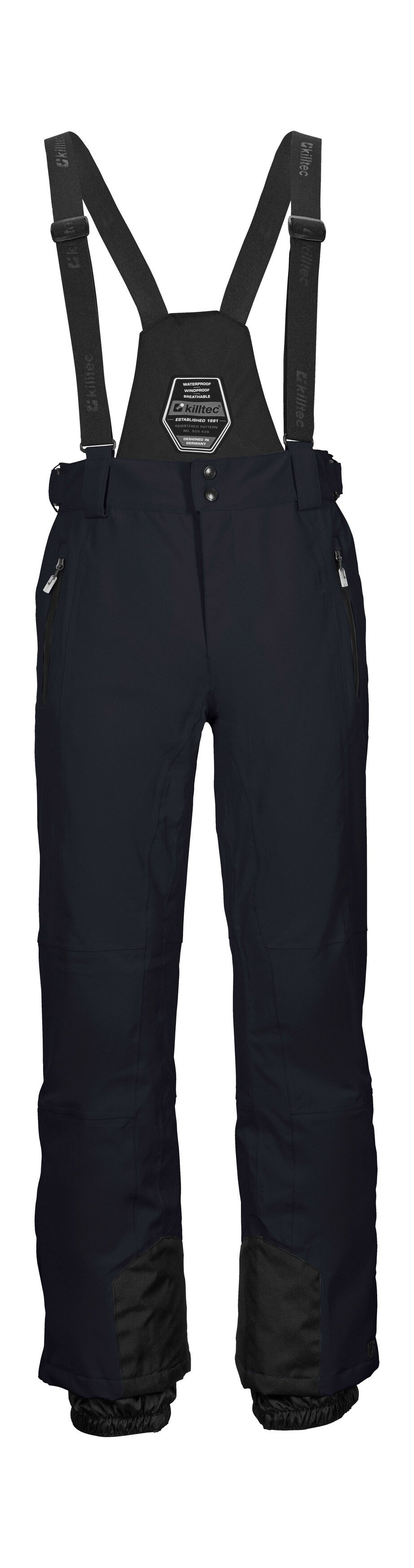 Killtec Skihose KSW 100 ENOSH MN SKI PNTS Wind- und wasserdichte Skihose, verstellbar, mit Schneefängen