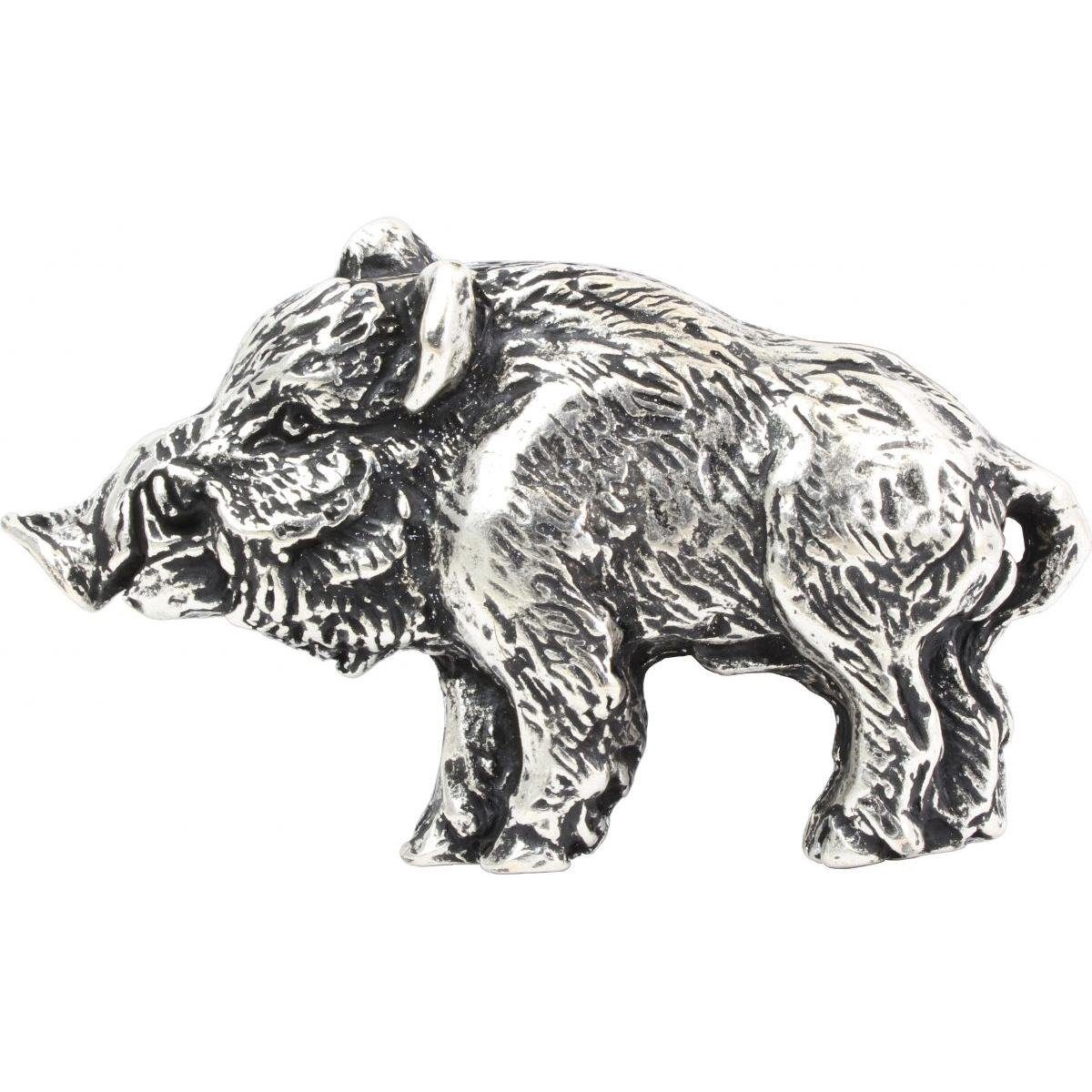 Gürtelschnalle Wildschwein 4,0 cm - Buckle Wechselschließe Gürtelschließe 40mm - für