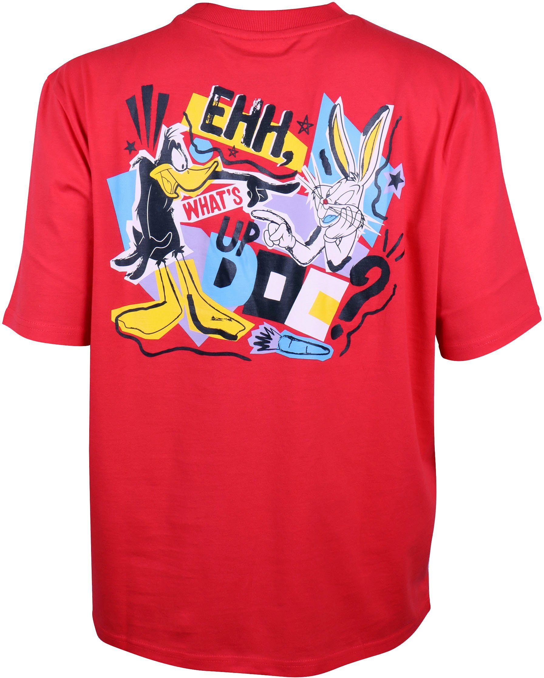 Bunny mit mit Capelli Duffy T-Shirt Comic-Motiv York New Bugs Duck