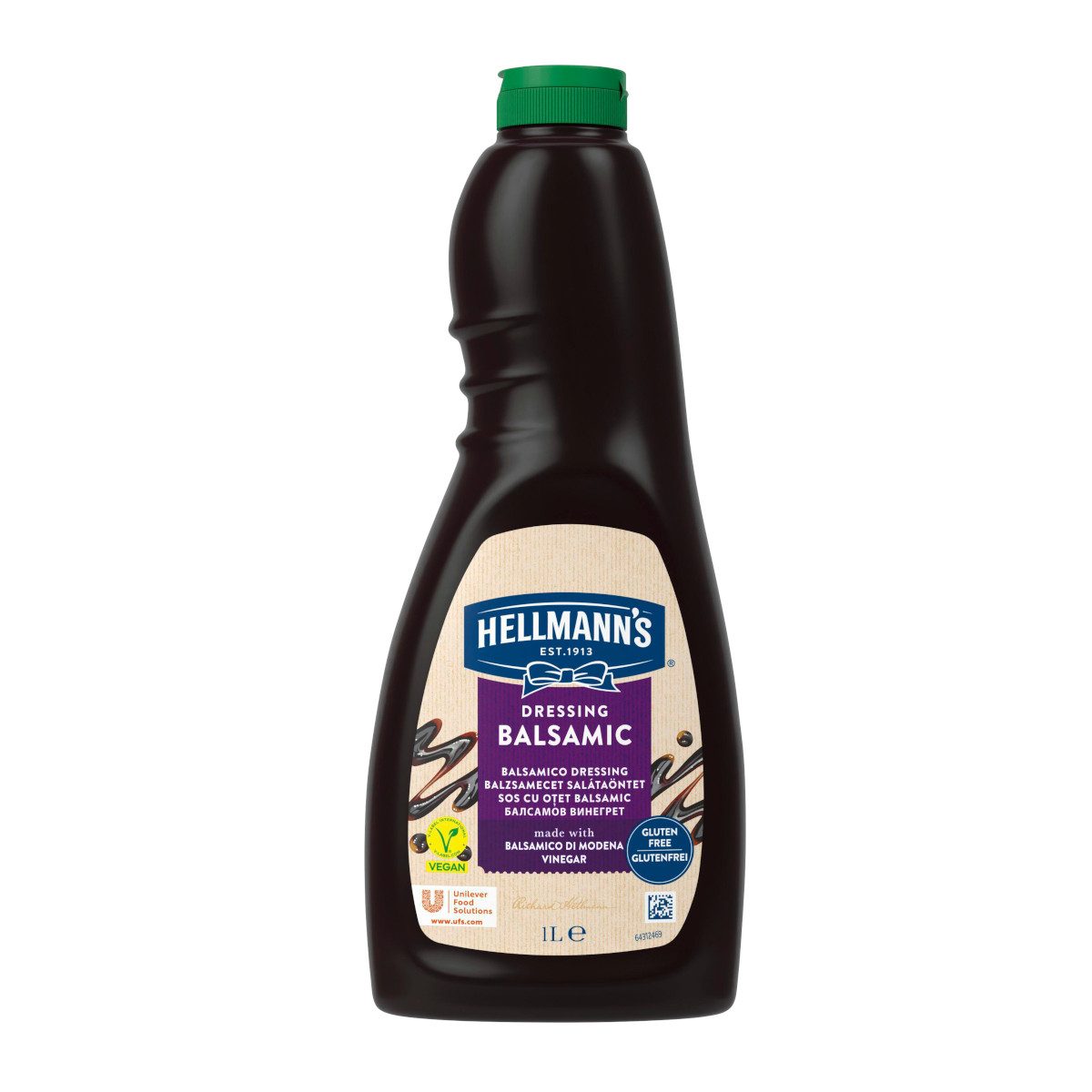 HELLMANN'S Saucen, Hellmann's Dressing Balsamico mediterranes Dressing Flasche 1000ml