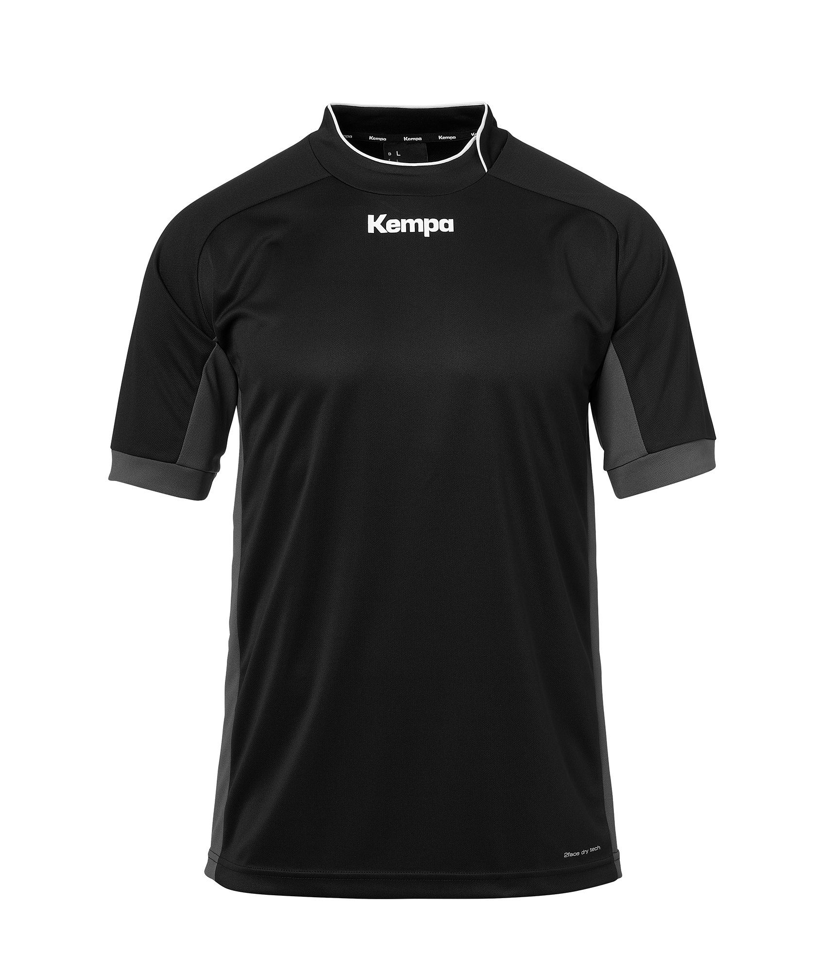 Kempa Trainingsshirt Kempa Shirt PRIME TRIKOT schnelltrocknend schwarz/anthra