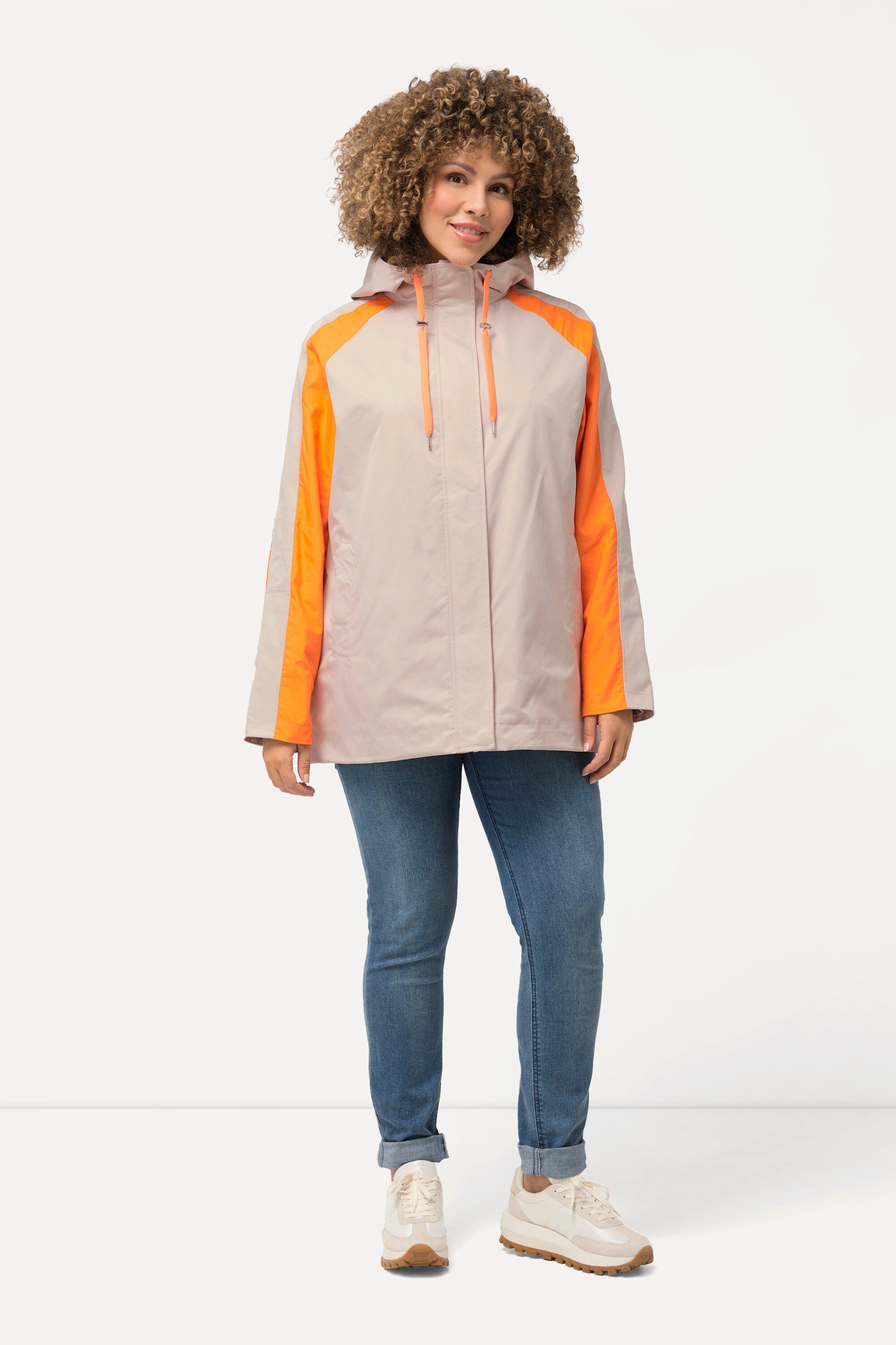 Outdoorjacke HYPRAR Jacke wasserabweisend Kapuze Saumband