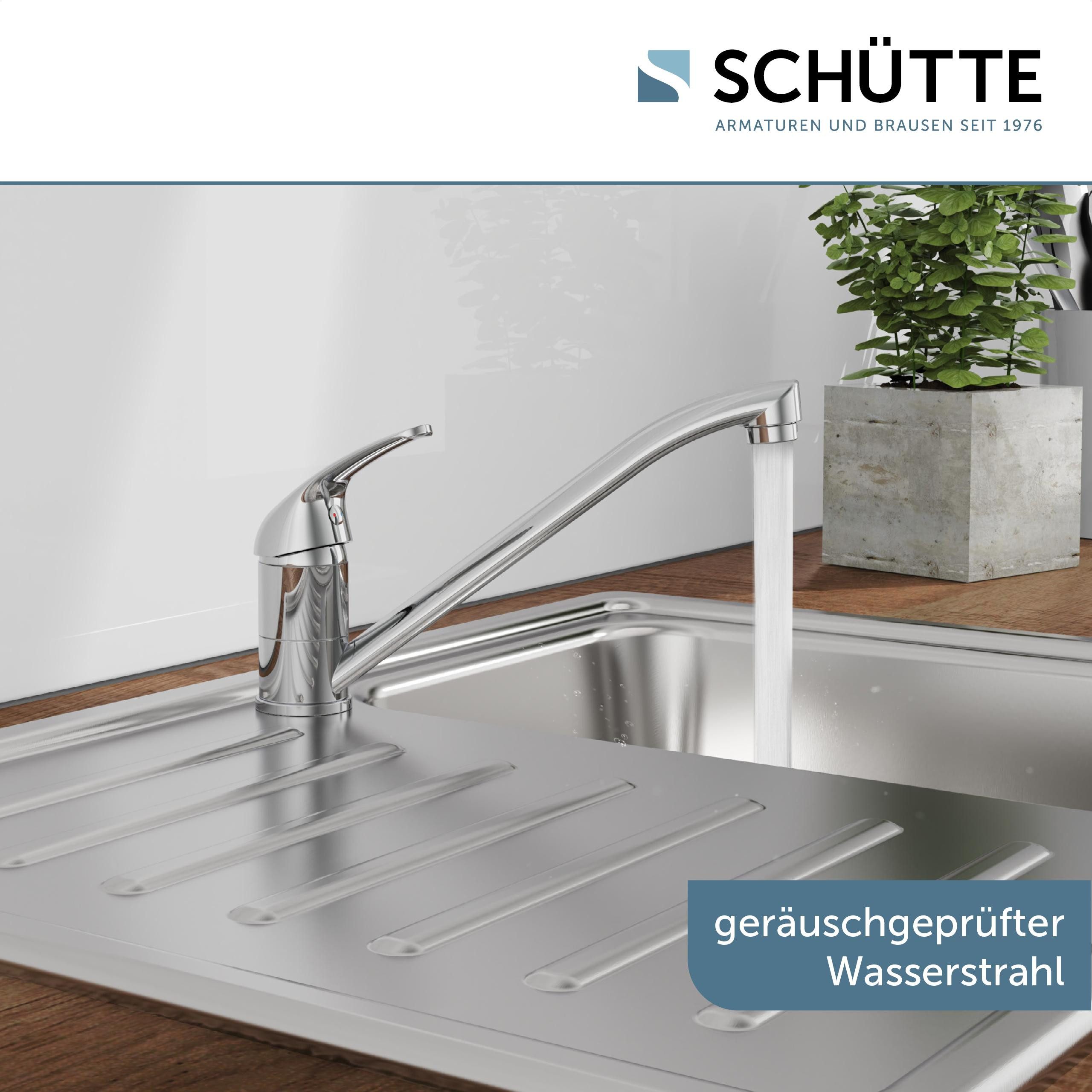 Schütte Spültischarmatur GENUA chrom Niederdruck-Armatur, Verbrühschutz, günstig online kaufen