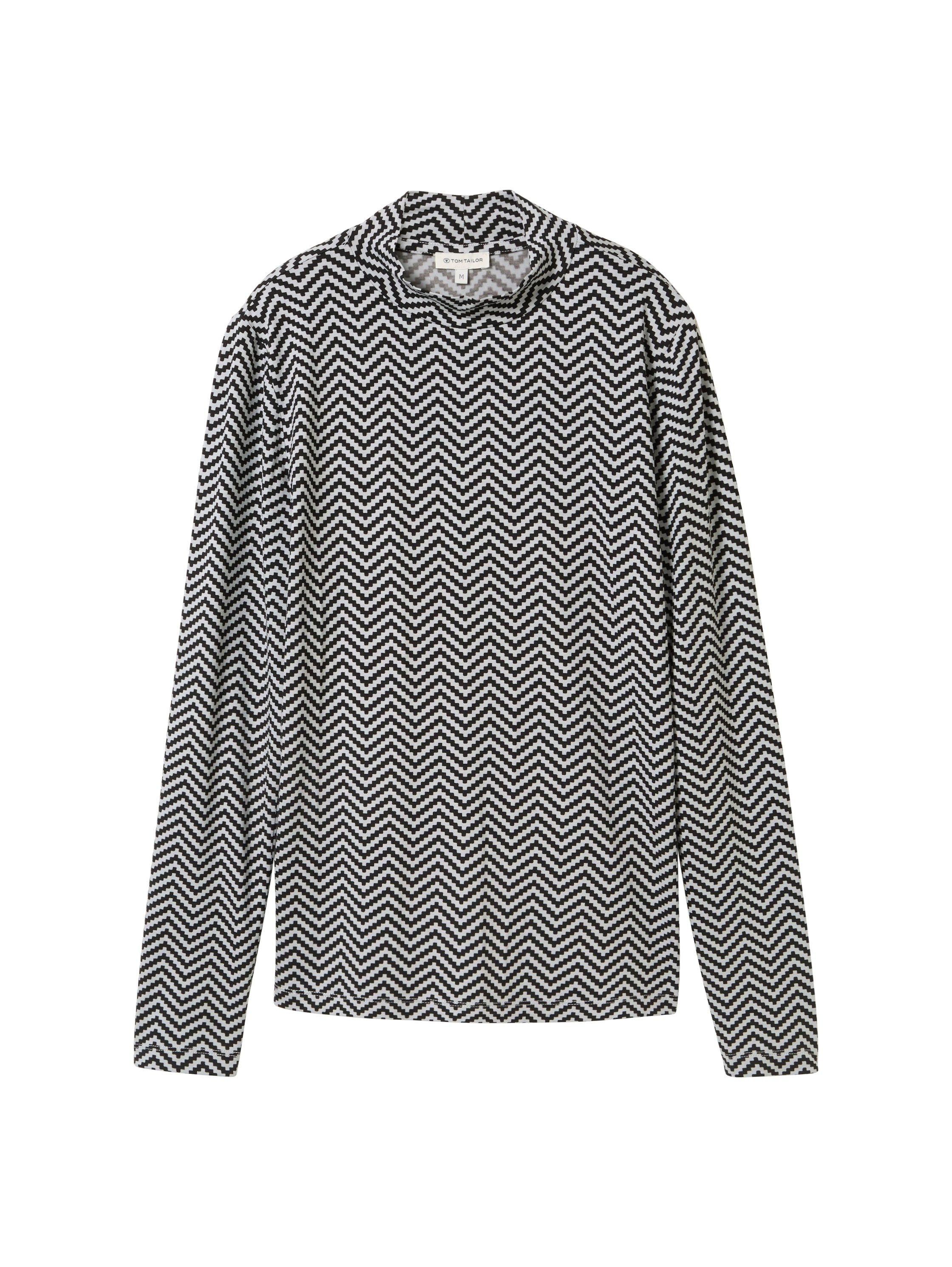 TOM TAILOR T-Shirt mit All-Over Muster