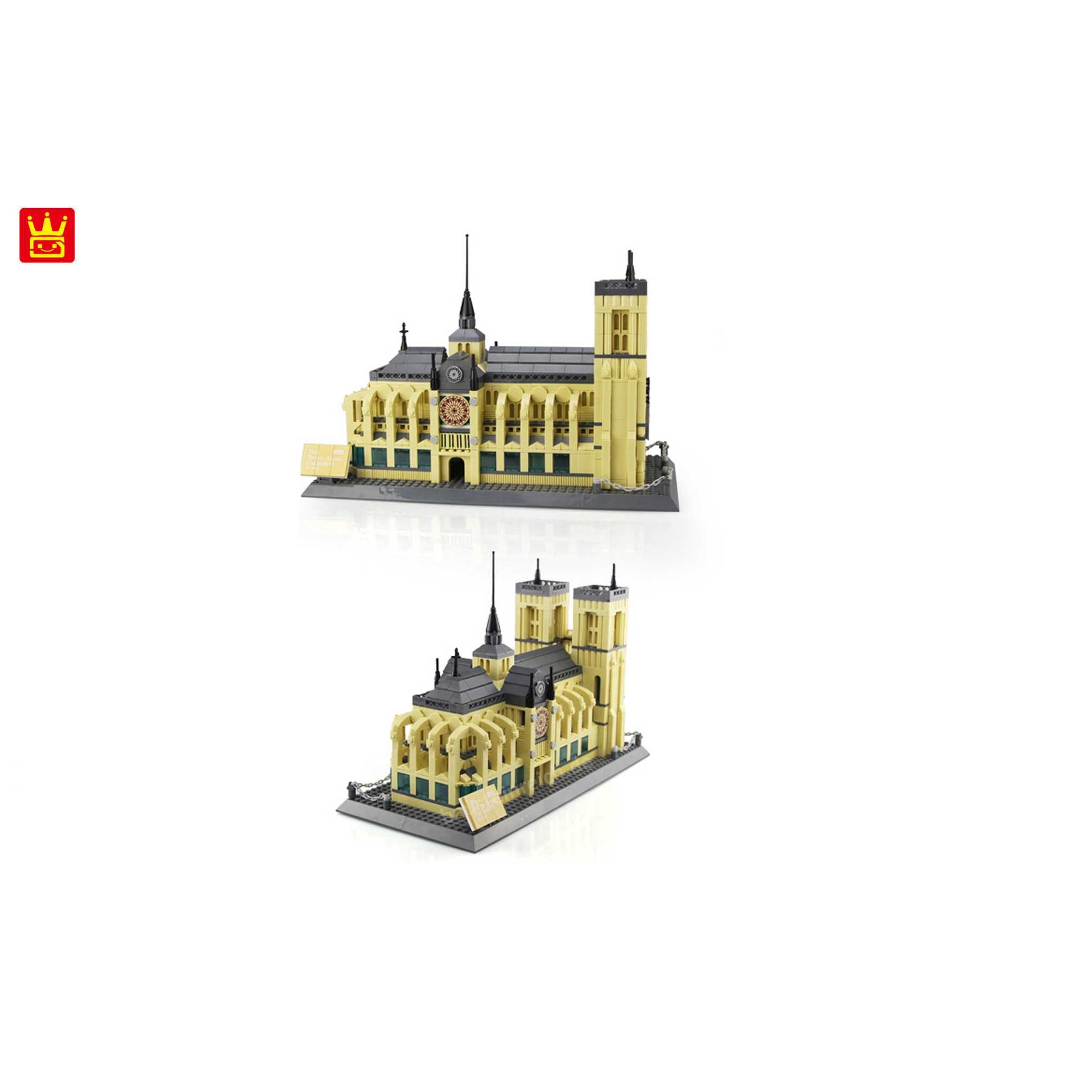 Wange 5210 - Notre-Dame Kathedrale in Paris (Wange) Spielbausteine, (1380 St)