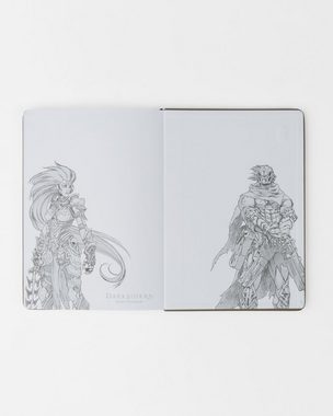 iTEMLAB Notizbuch Darksiders Notiz Buch Horsemen Symbol Note-Book PU Einband