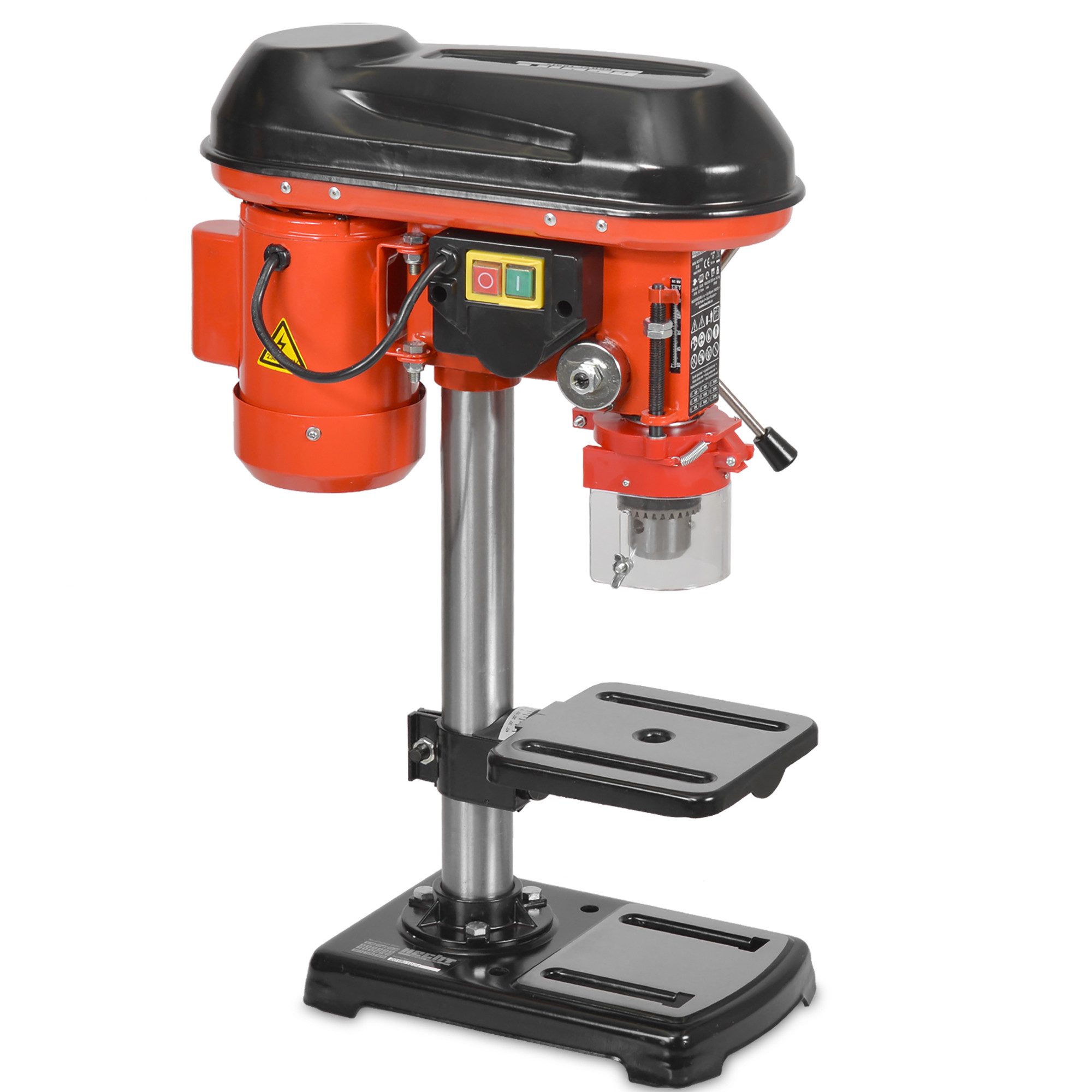 Hecht Tischbohrmaschine 1055 mit 50 mm Spindelhub, 230-240 V, max. 2700 U/min, 500 W, Profimodell