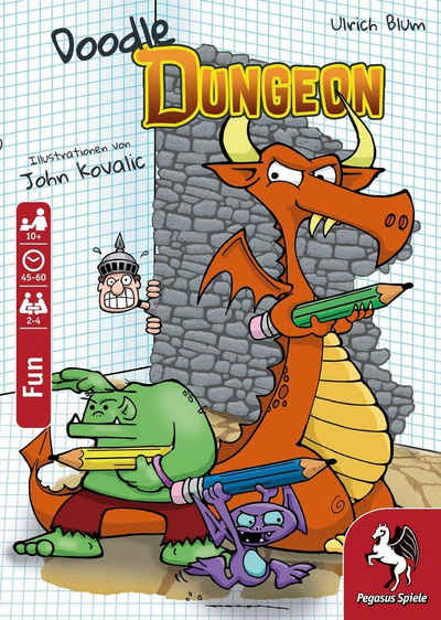 Pegasus Spiele Spiel, Doodle Dungeon (deutsche Ausgabe)
