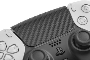 Gamedealer Schutzfolie Gamedealer Playstation 5 Digital Edt Carbon Skin Decal Aufkleber, (Komplettset, Bundle), passgenau für die Playstation 5 Digital Version