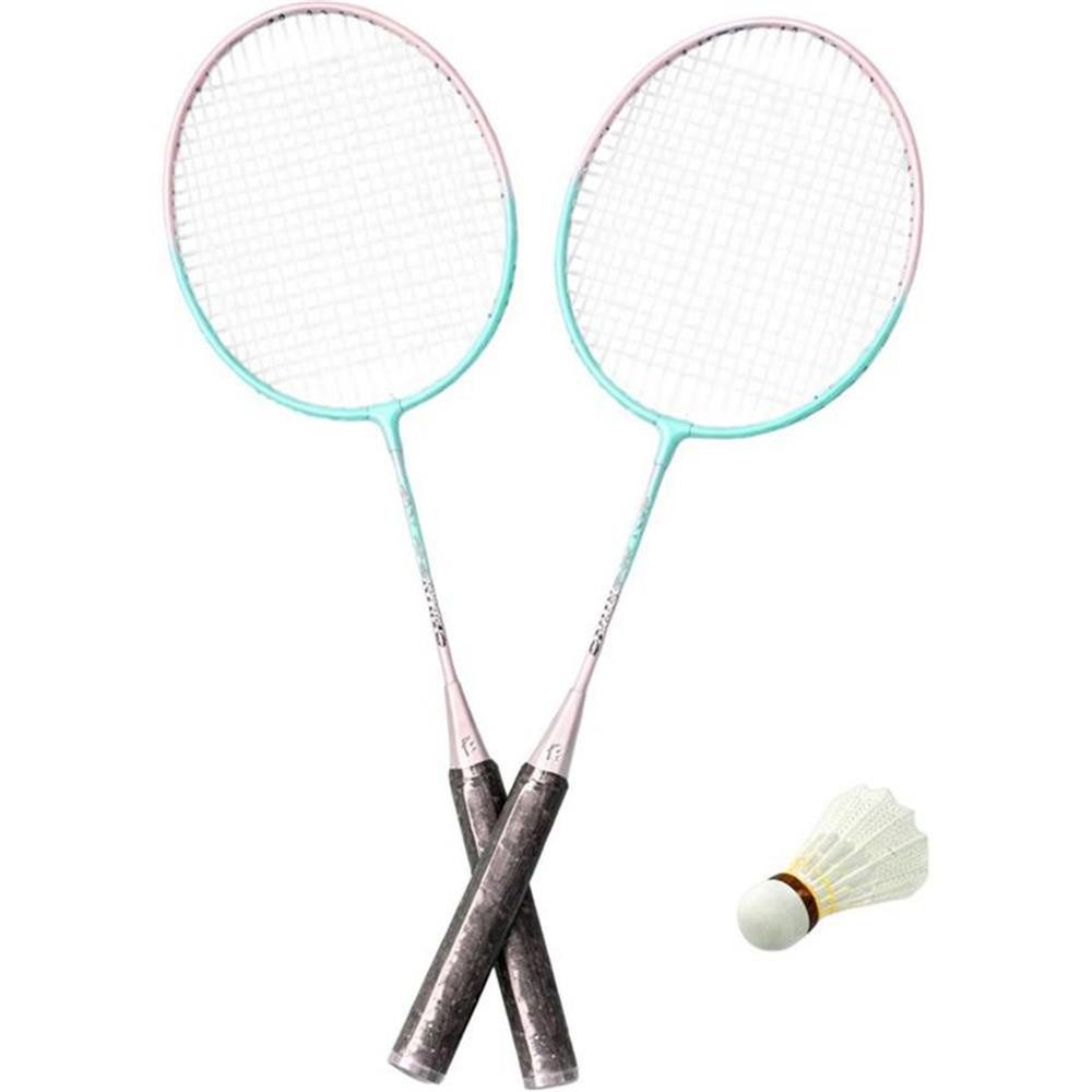 Best Sporting Federball Federball Set Kinder, mit 2 Juniorschlägern und Federball Badminton Starter-Set