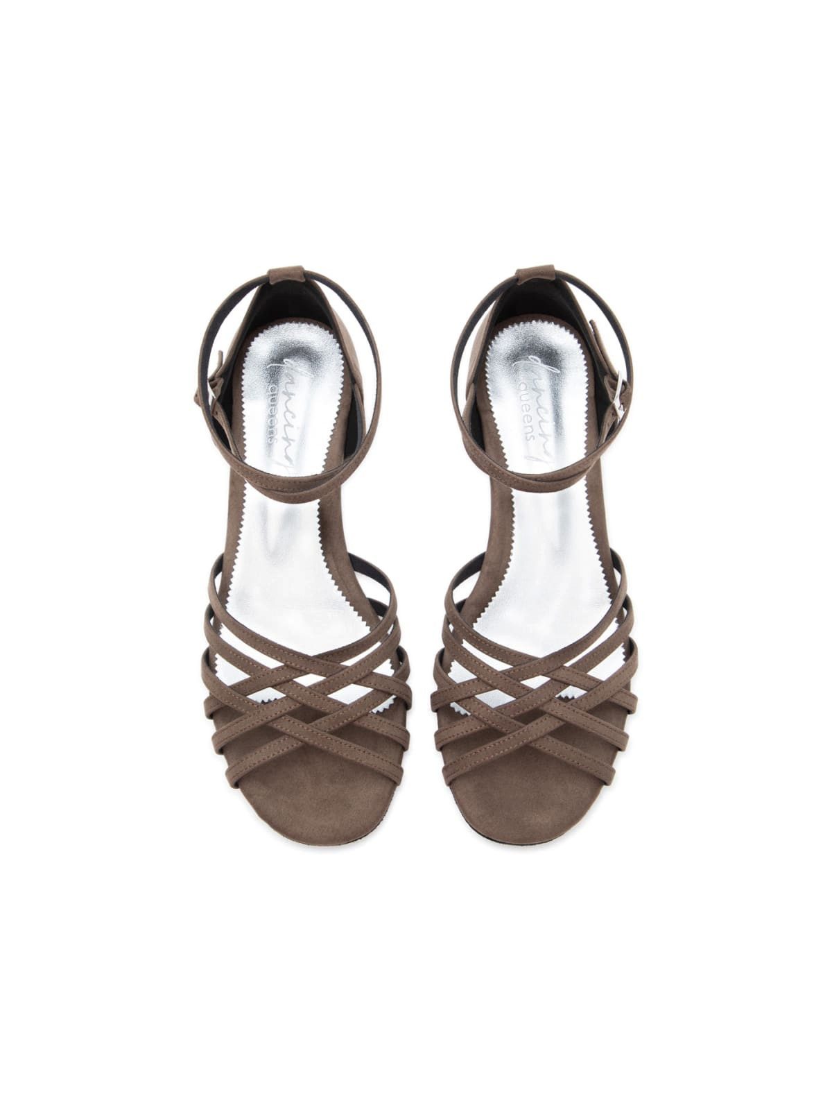 Dancing Queens Joy Mikrofaser Tanzschuh flacher Absatz, Salsa Bachata Standardtanz Discofox Linedance