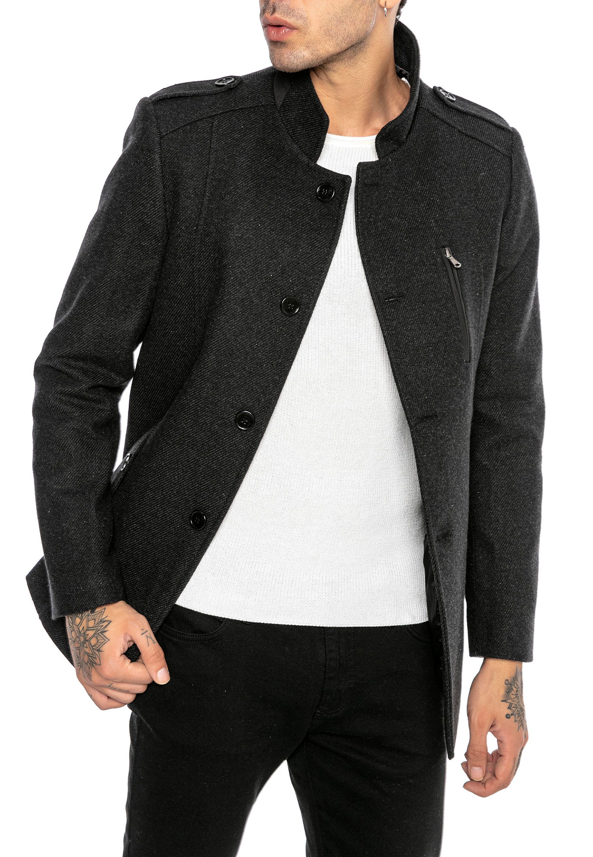 RedBridge Cabanjacke mit hohem Kragen und praktischen Taschen