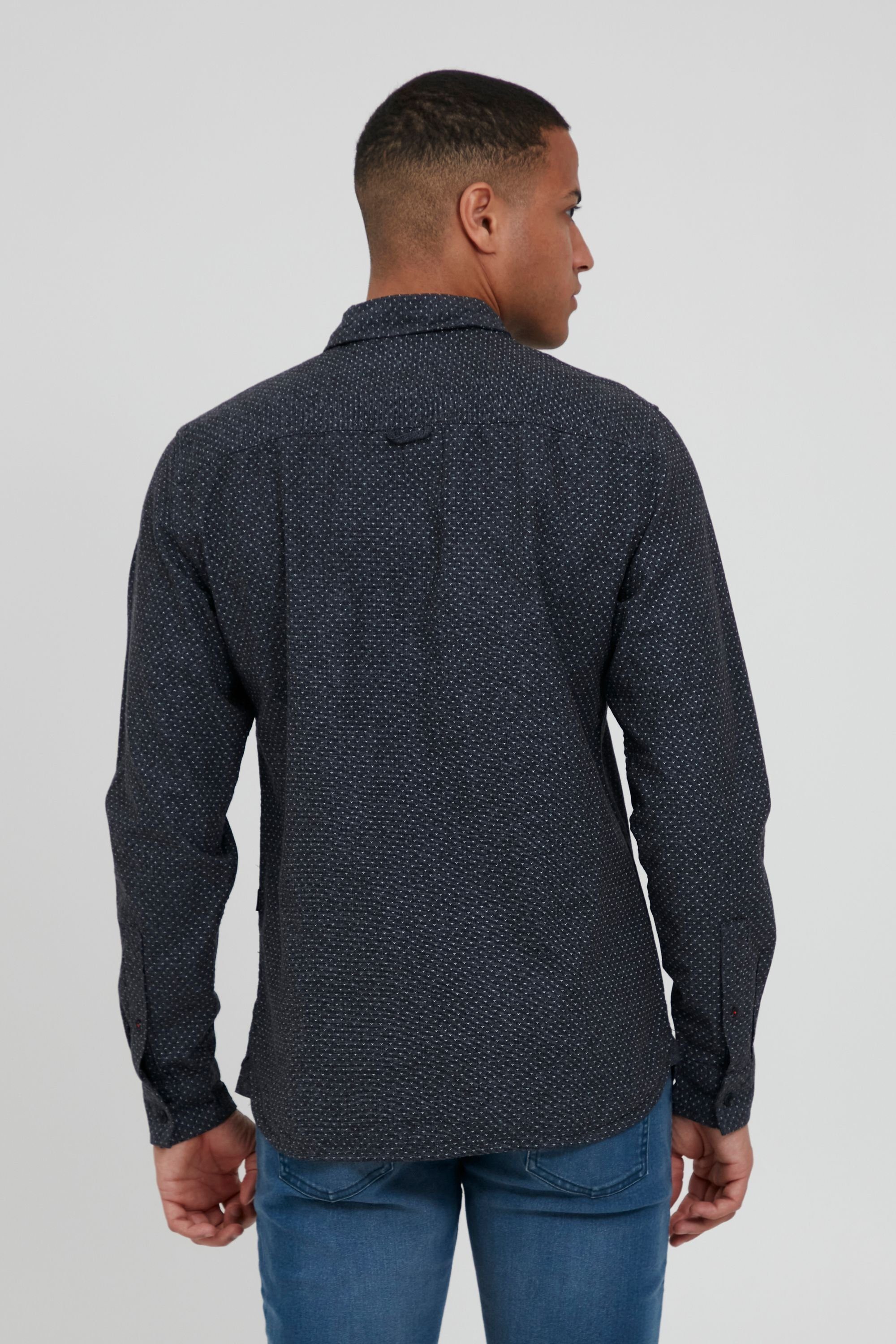 Blend Langarmhemd BHShirt Herren Freizeithemd mit Brusttasche