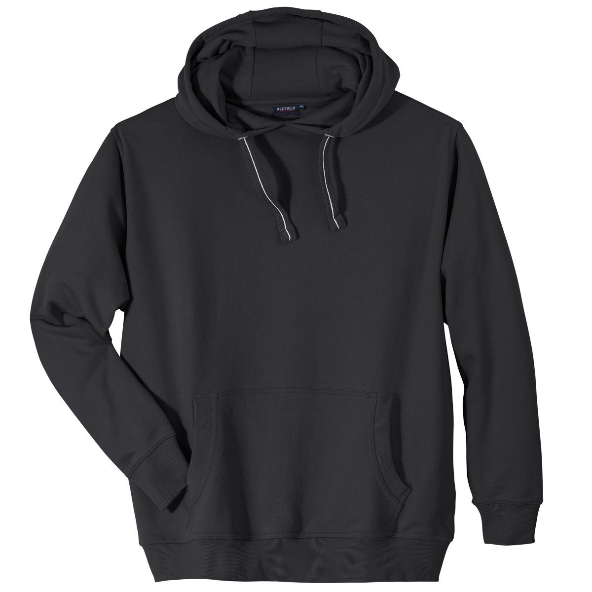 redfield Kapuzensweatshirt Große Größen Kapuzen-Sweatshirt schwarz Redfield