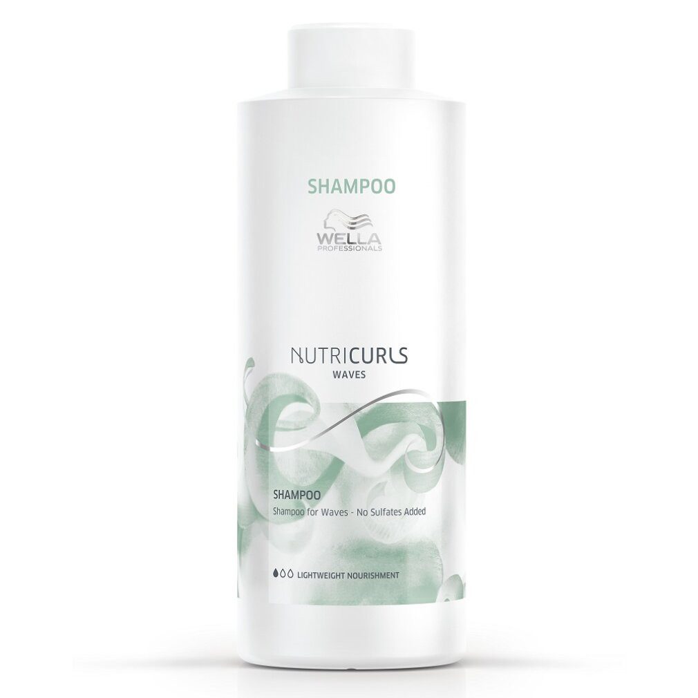 Wella Professionals Haarshampoo Nutricurls Shampoo Waves 1000ml
