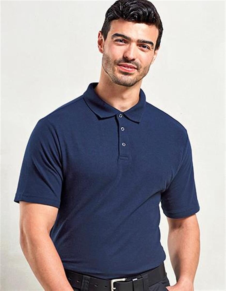 Premier Workwear Poloshirt Herren Workwear Stud Polo / WRAP zertifiziert