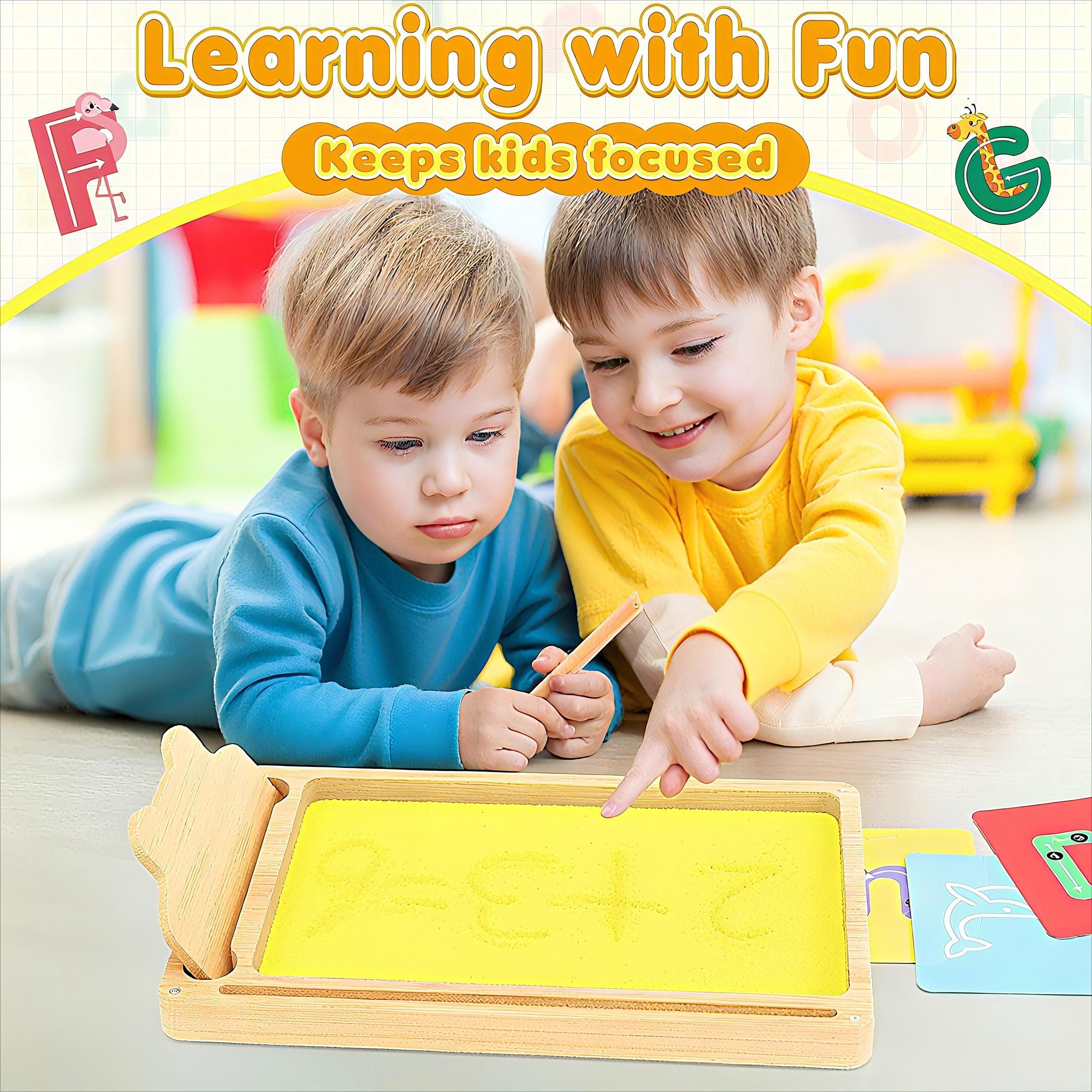 POPOLIC Lernspielzeug Sandtablet Montessori Spielzeug ab günstig online kaufen