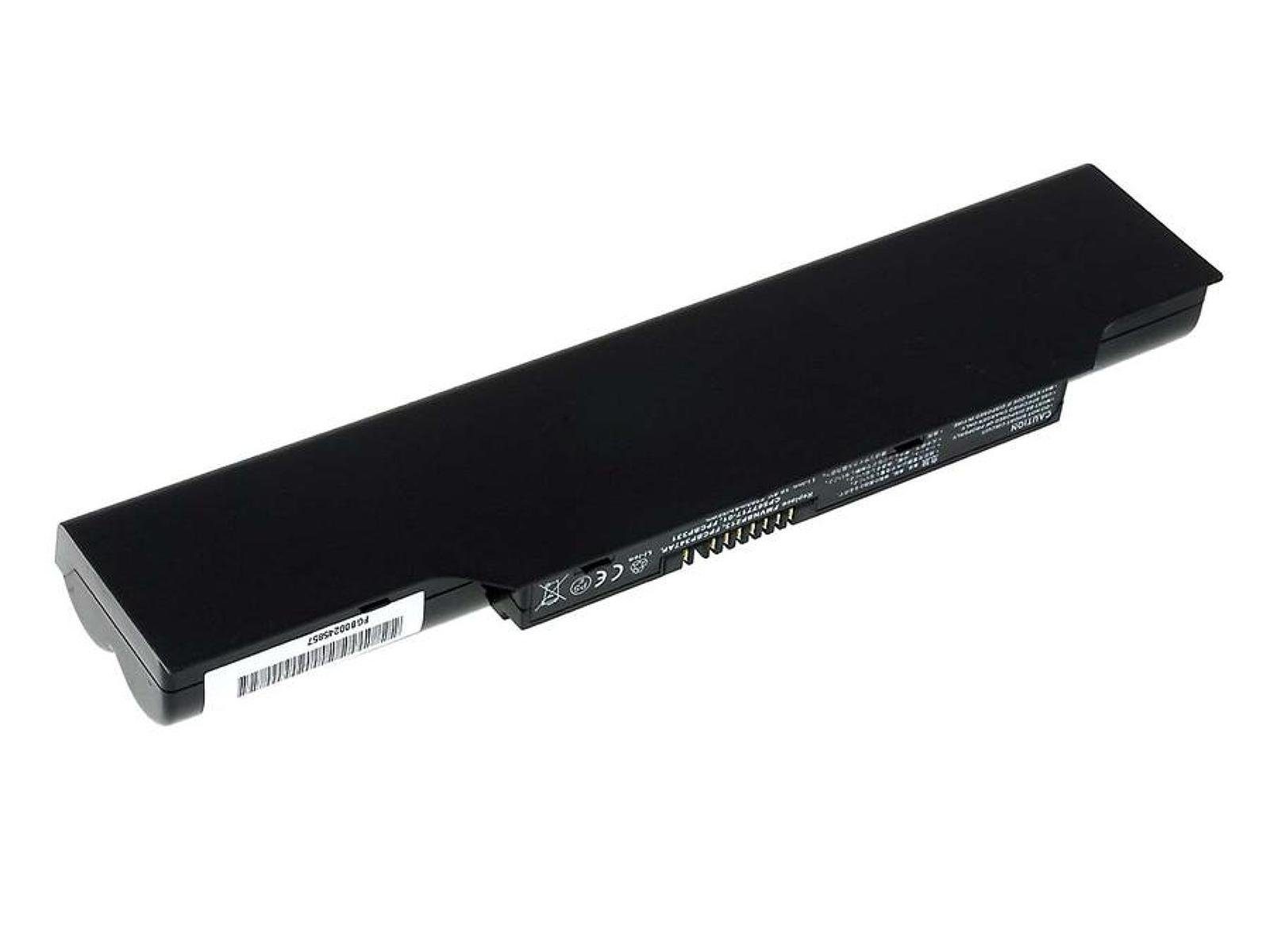 mAh für FMVNBP213 V) Fujitsu 5200 Typ (10.8 Akku Powery Laptop-Akku