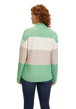 Betty&Co Strickpullover mit Color Blocking (1-tlg) Color Blocking