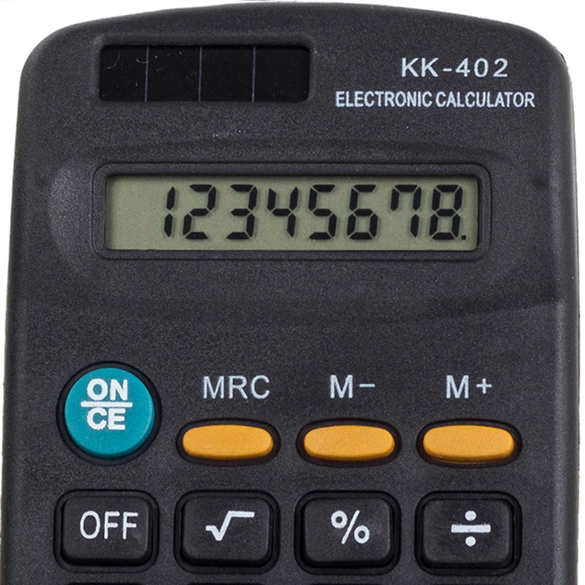 TSB Werk Taschenrechner Taschenrechner Tischrechner Mini Rechenmaschine, Bürorechner, Solar, 8 Zeichen