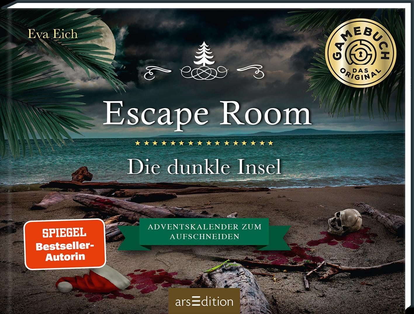 Ars Edition Adventskalender Escape Room. Die dunkle Insel