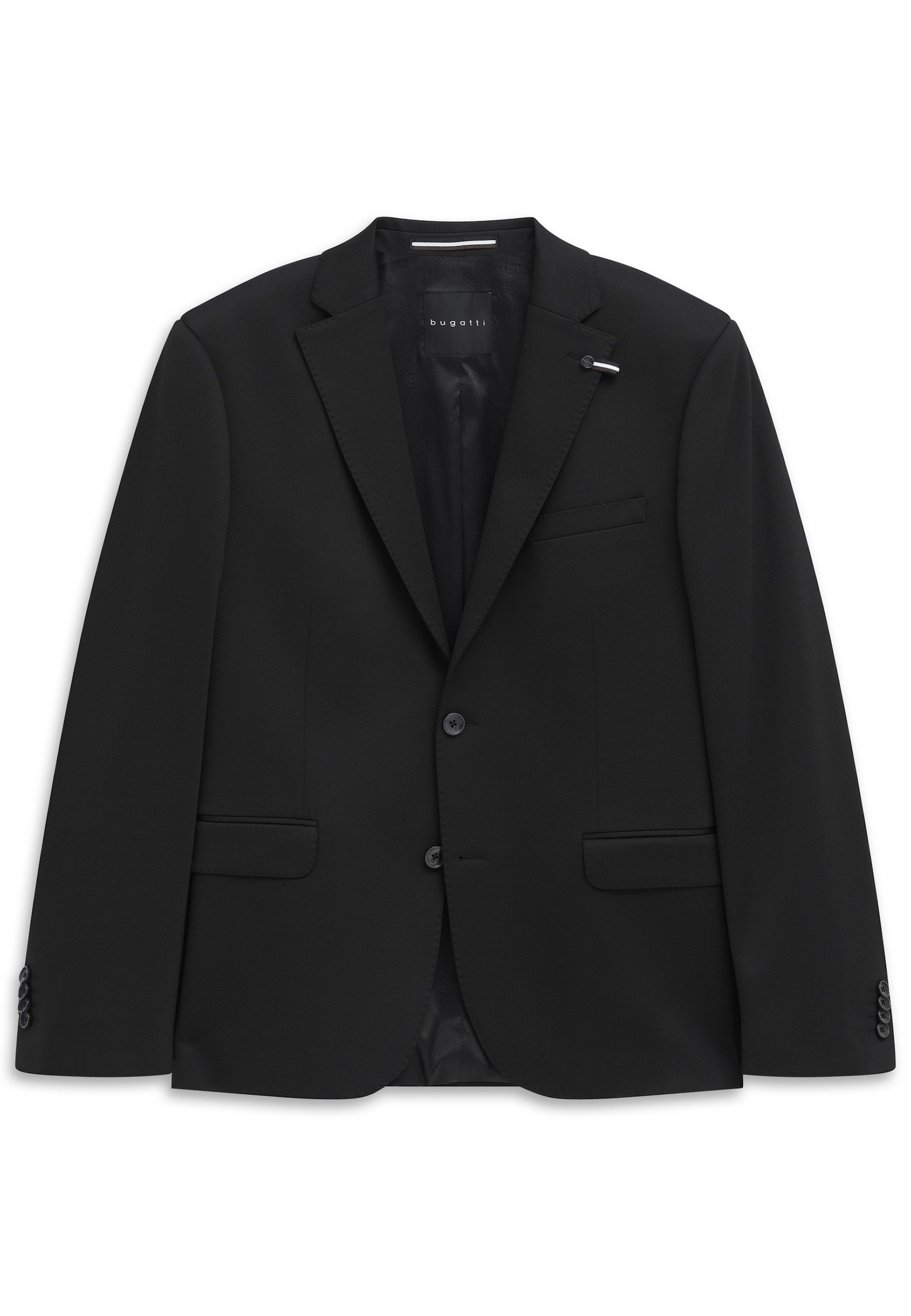 bugatti Anzugsakko Regular Fit Jersey-Artikel mit Stretch