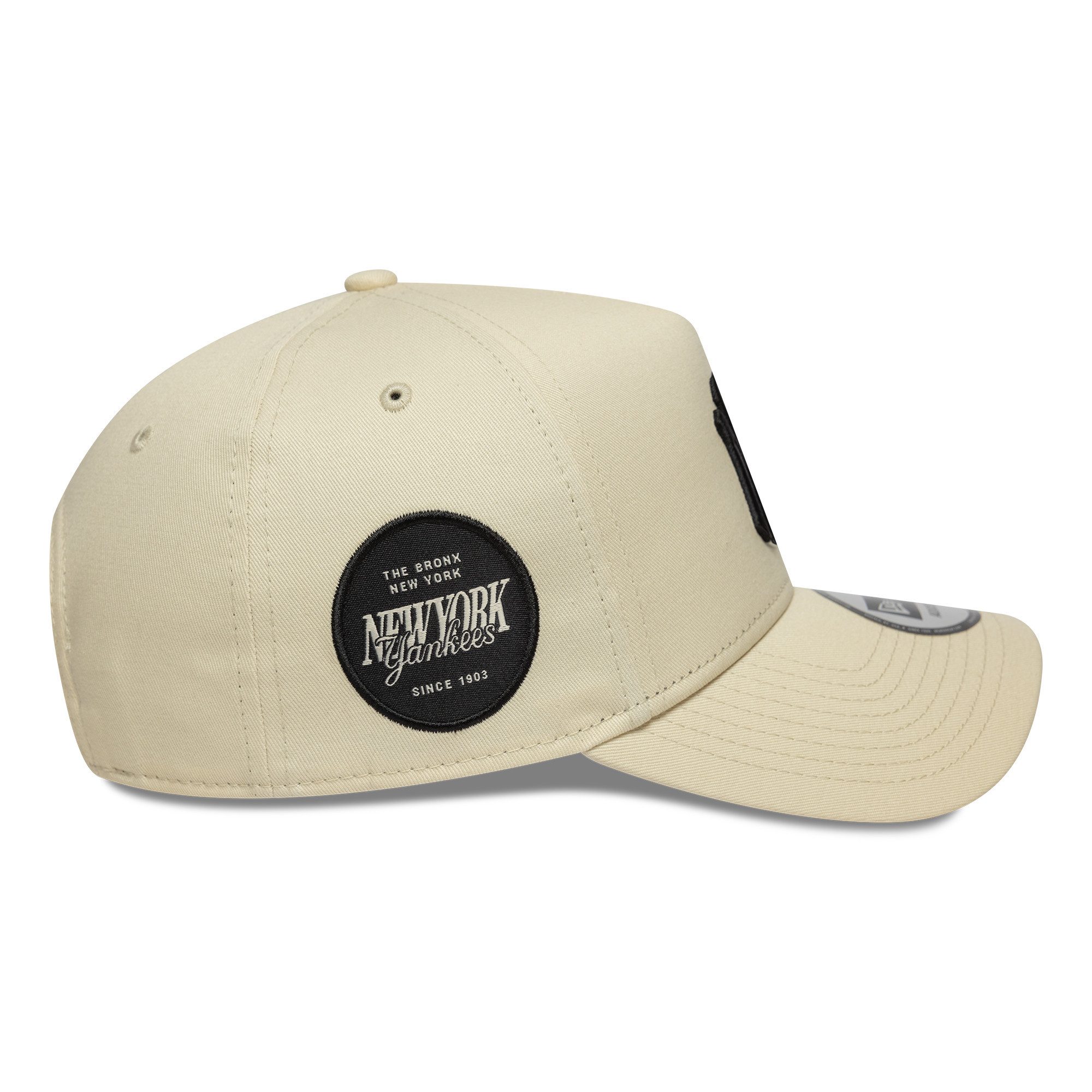 New Era Snapback Cap 9FORTY E-Frame Cap New York Yankees MLB Sidepatch