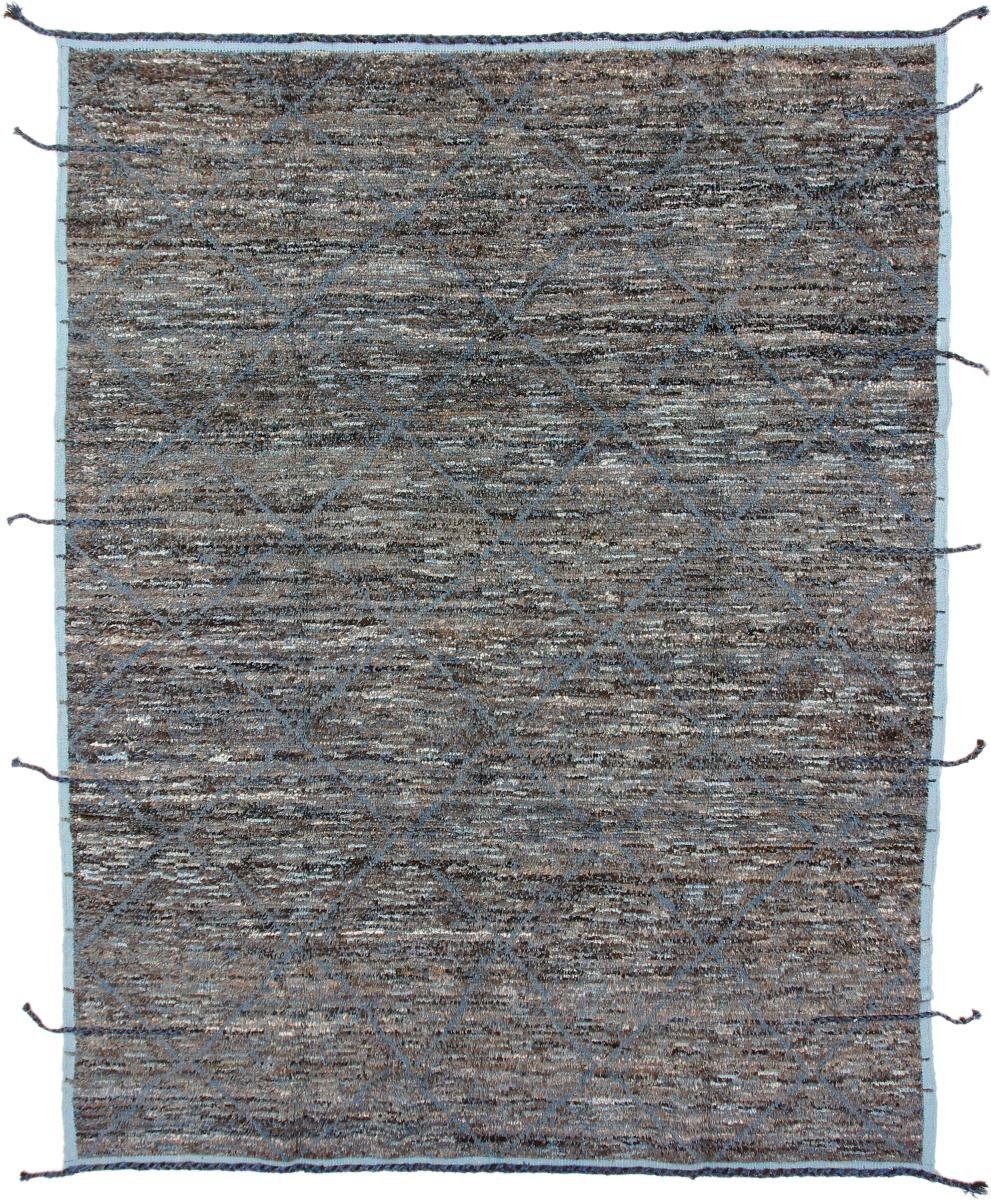 Orientteppich Berber Maroccan Design 248x318 Handgeknüpfter Moderner Orientteppich, Nain Trading, rechteckig, Höhe: 20 mm
